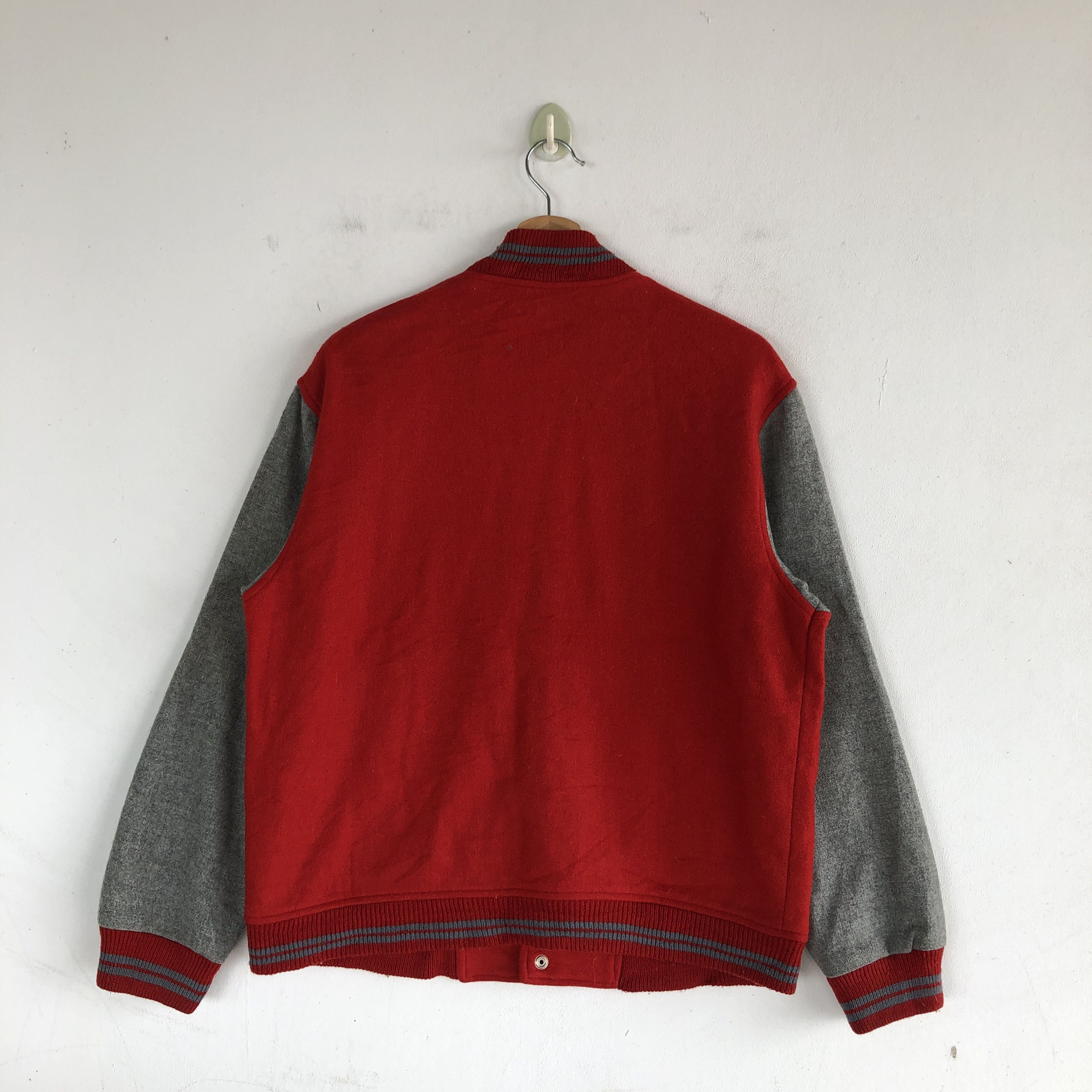 Japanese Brand × Vintage Vintage Taxis Japanese Varsity Jacket Wool Jacket BS54529 Size US L / EU 52-54 / 3 - 2 Thumbnail