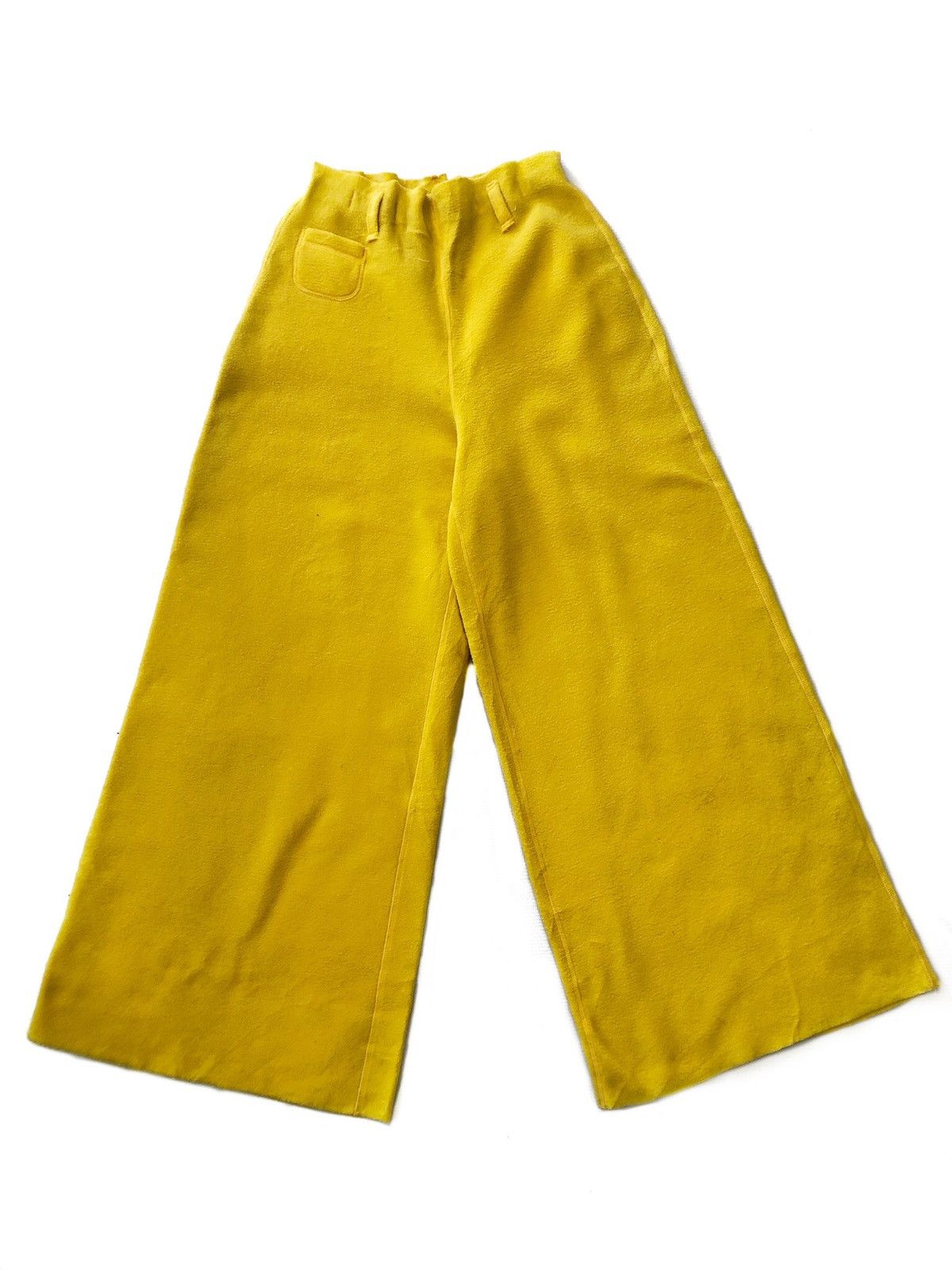 Issey Miyake ✅NEED GONE❌Yellow Fleece Baggy Pants by Issey Miyake sz 26 Size US 26 / EU 42 - 3 Thumbnail