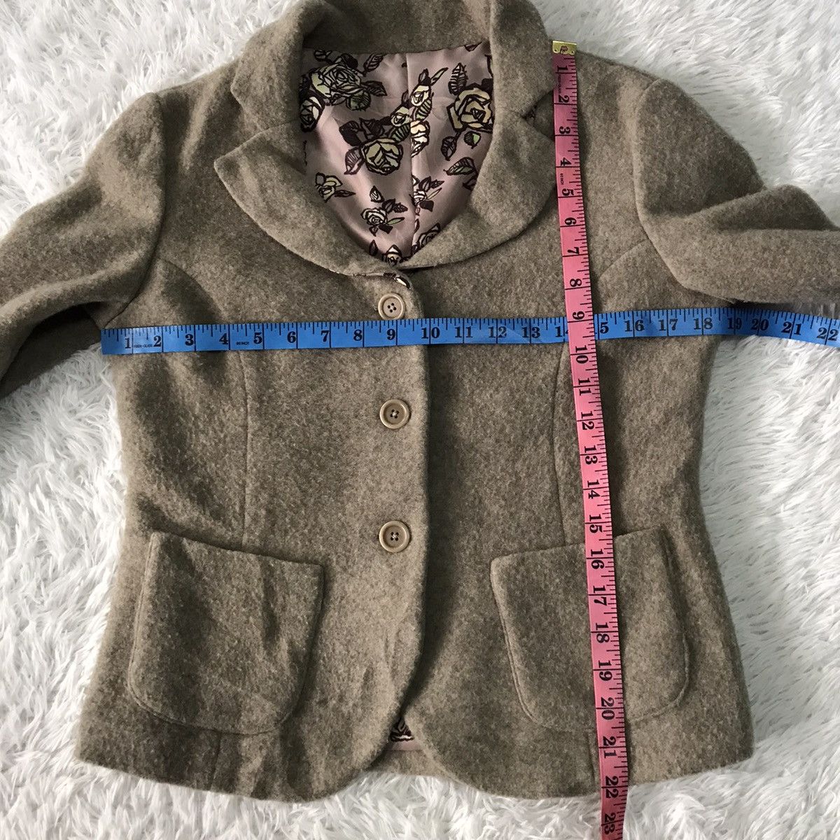 Japanese Brand Silvia Sharrel jacket made in Italy Size S / US 4 / IT 40 - 7 Thumbnail