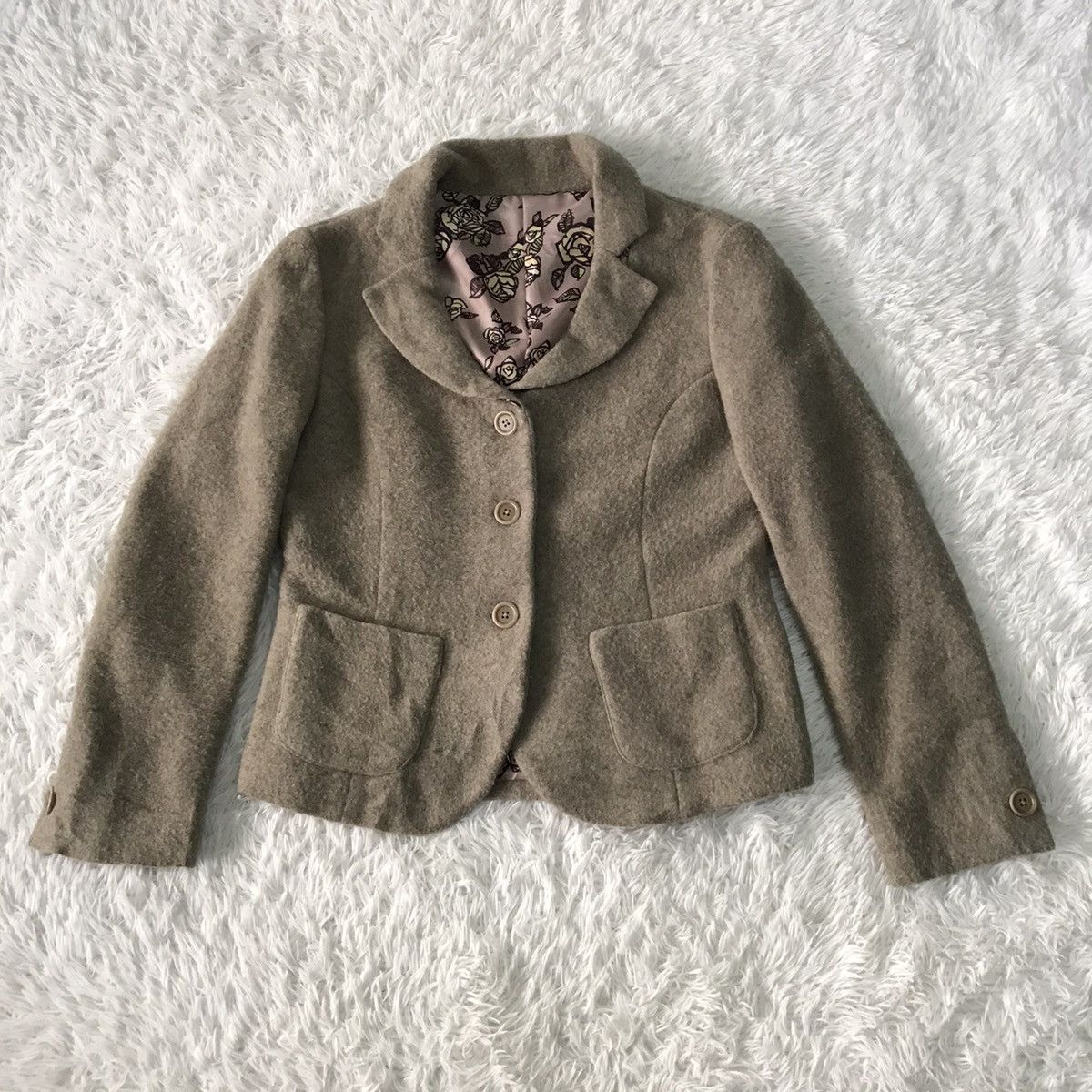 Japanese Brand Silvia Sharrel jacket made in Italy Size S / US 4 / IT 40 - 1 Thumbnail