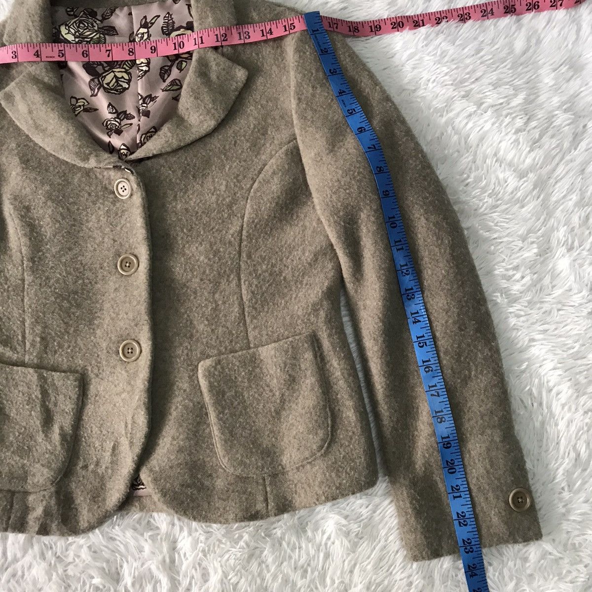 Japanese Brand Silvia Sharrel jacket made in Italy Size S / US 4 / IT 40 - 9 Thumbnail