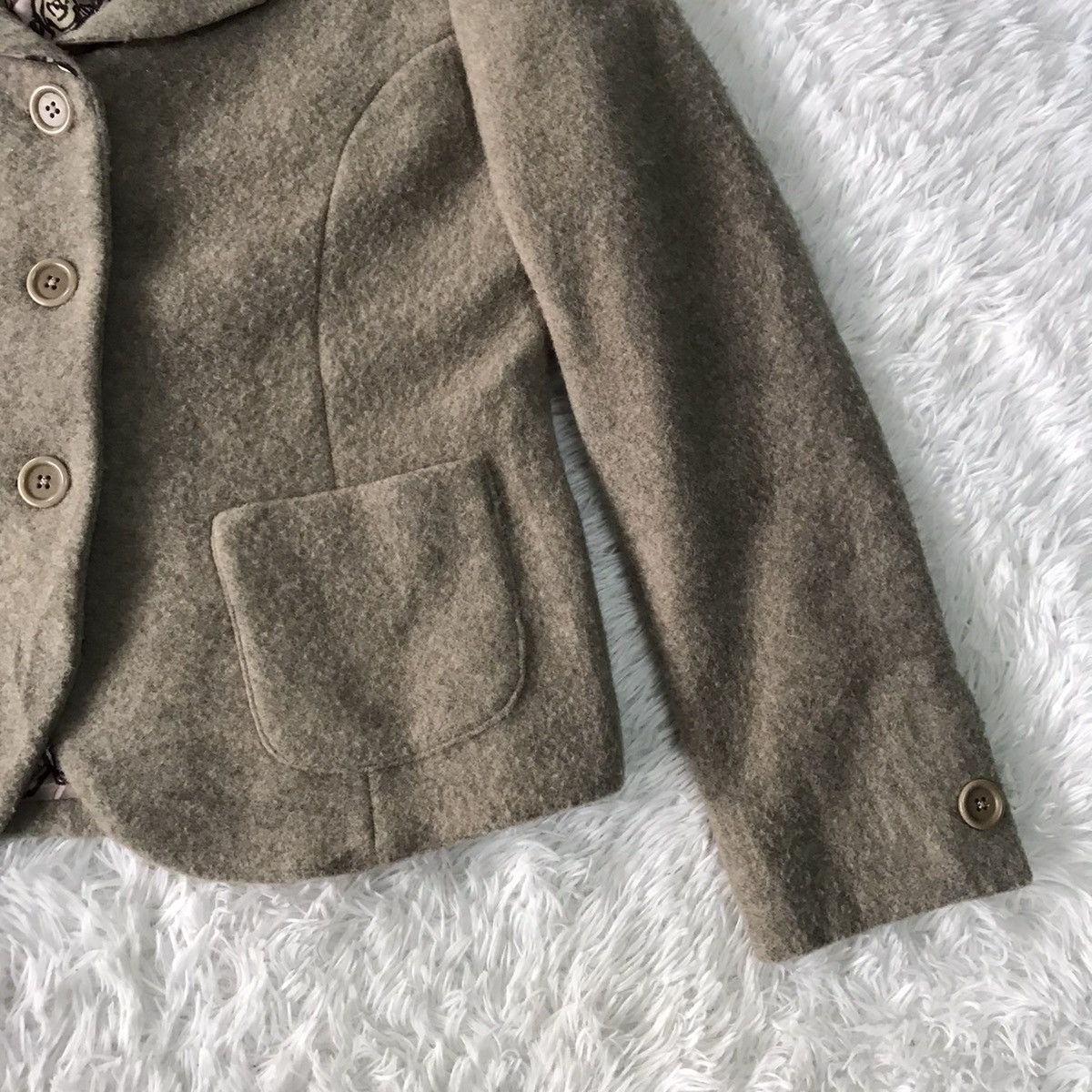 Japanese Brand Silvia Sharrel jacket made in Italy Size S / US 4 / IT 40 - 5 Thumbnail