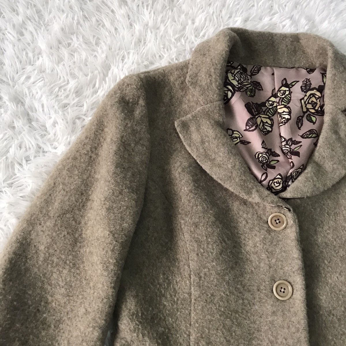 Japanese Brand Silvia Sharrel jacket made in Italy Size S / US 4 / IT 40 - 3 Thumbnail