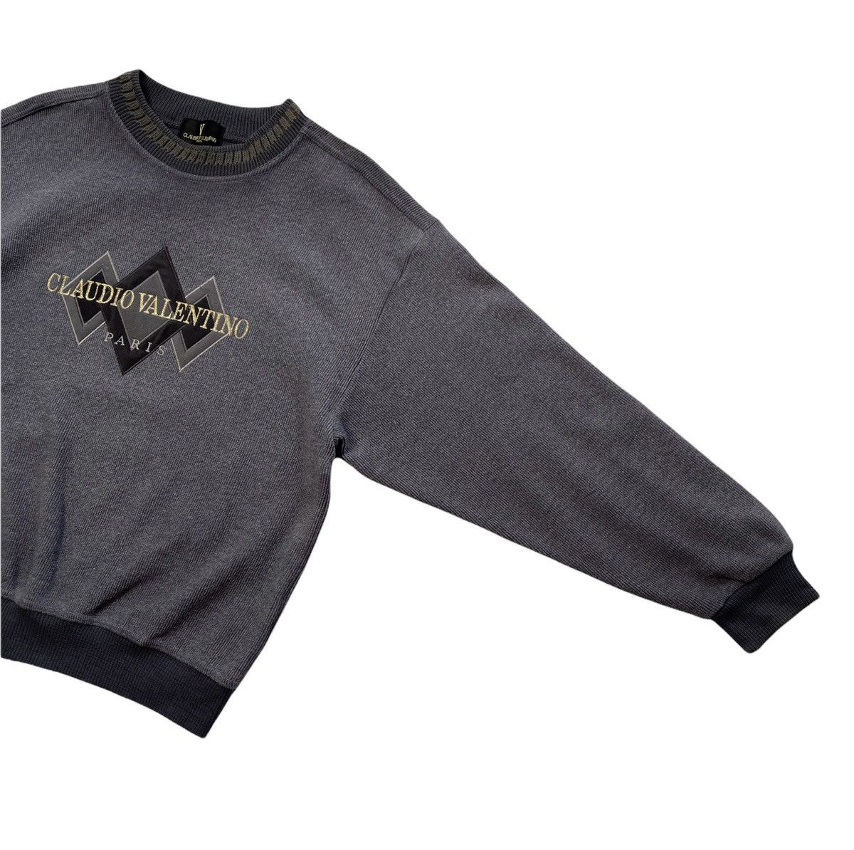 Valentino Claudio Valentino Spell out Logo Sweatshirt Size US S / EU 44-46 / 1 - 7 Thumbnail