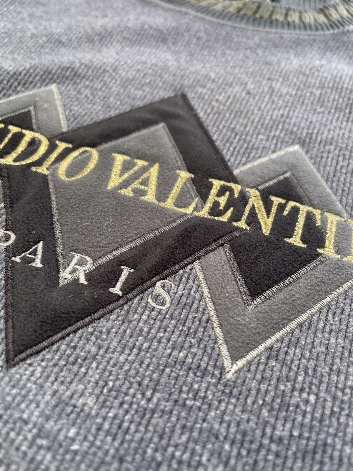 Valentino Claudio Valentino Spell out Logo Sweatshirt Size US S / EU 44-46 / 1 - 8 Thumbnail