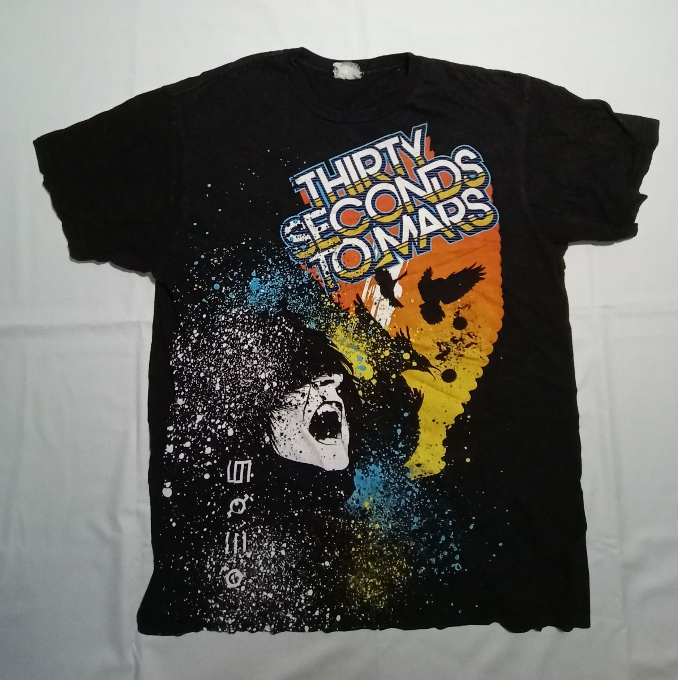 Band Tees 30 Seconds To Mars Rock Band Tees T Shirt big screen Size US L / EU 52-54 / 3 - 1 Thumbnail