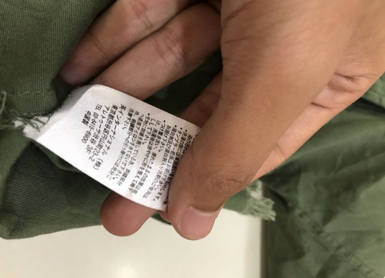 Japanese Brand JapaneseBrand Distressed Oversize Shirt Rasvoa Military Size US L / EU 52-54 / 3 - 5 Thumbnail