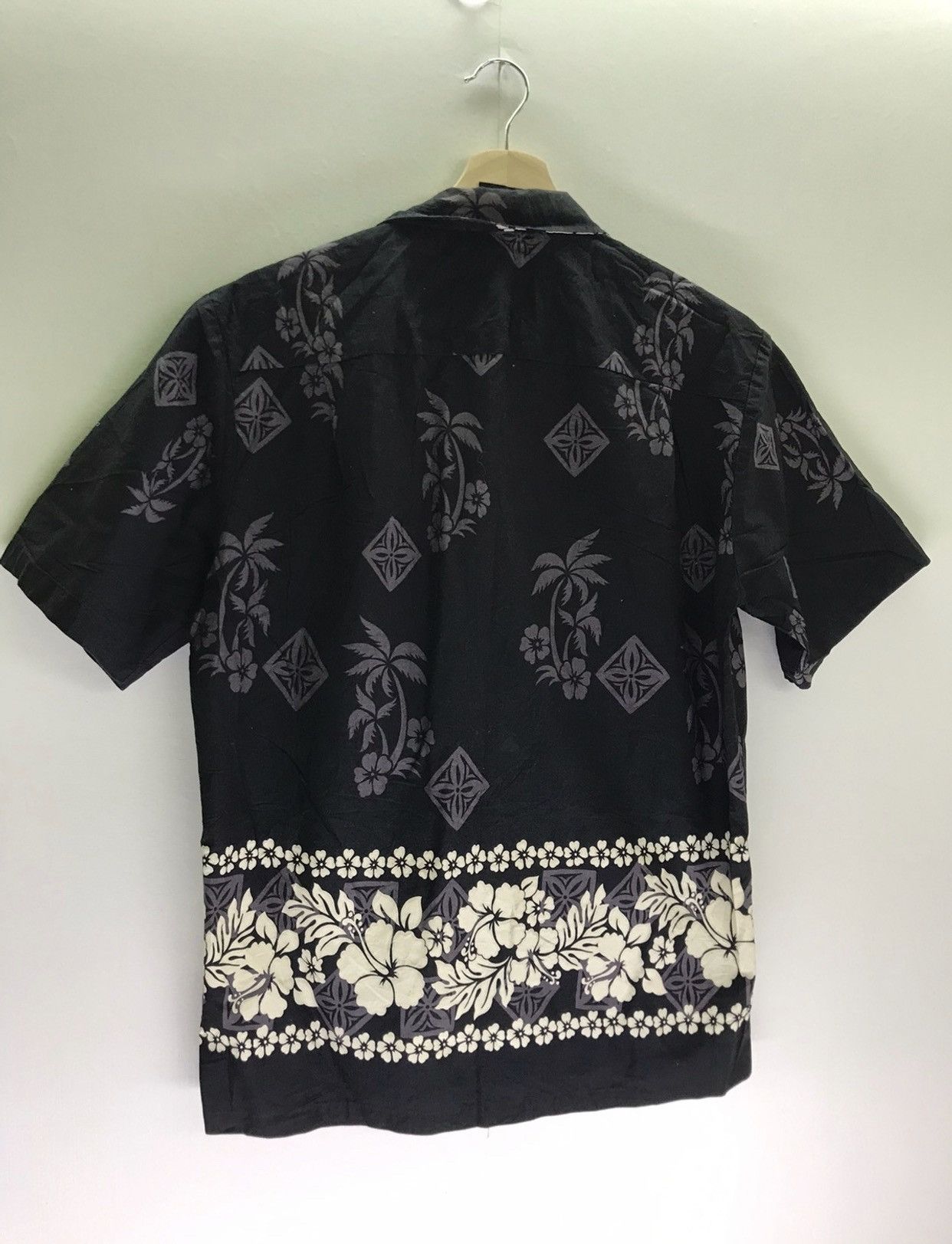 Vintage Vintage 90s Hawaiian Flora Summer Shirt Size US M / EU 48-50 / 2 - 2 Thumbnail