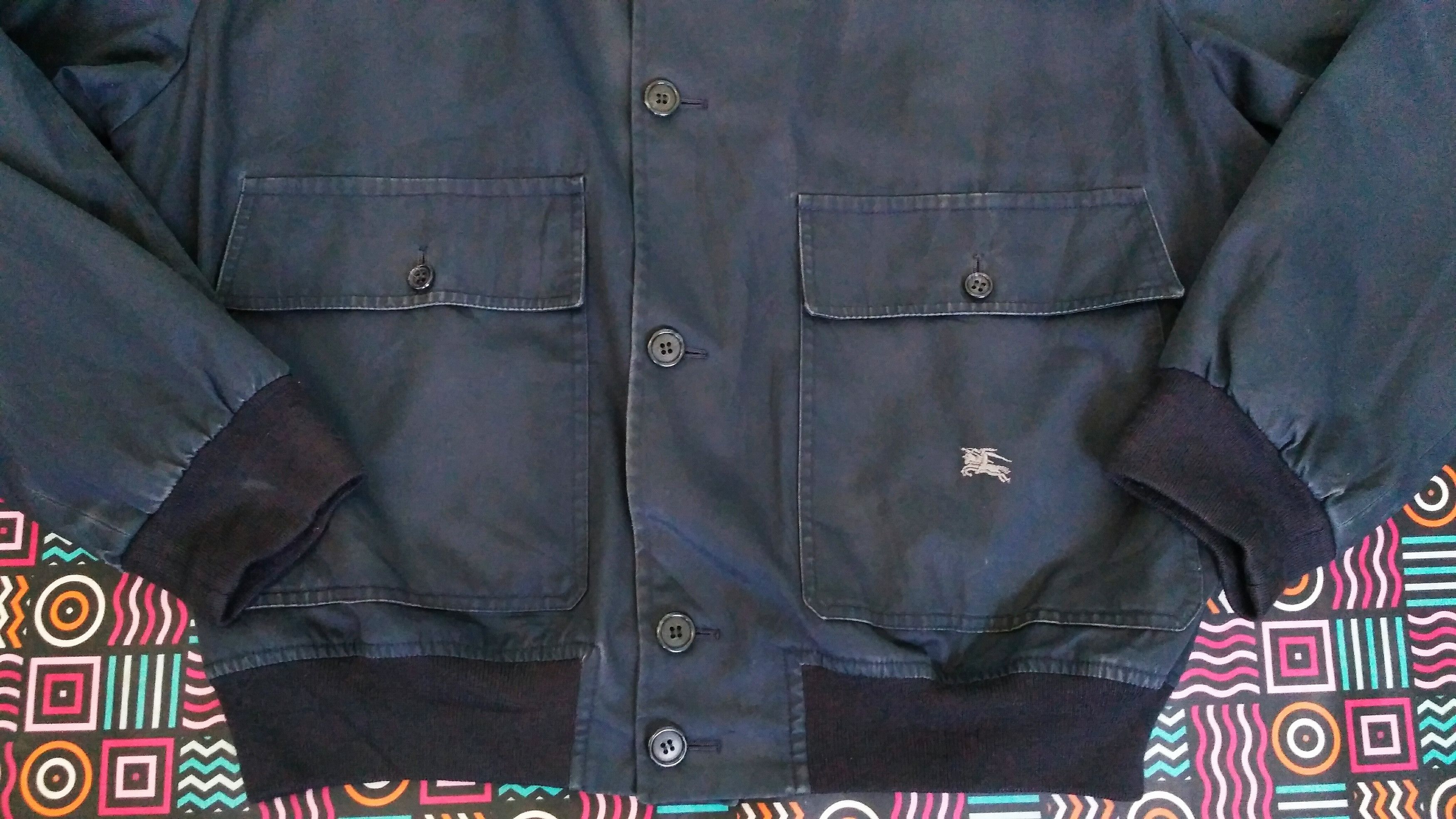 Burberry Vintage BURBERRYS light jacket bomberstyle size L Size US L / EU 52-54 / 3 - 6 Thumbnail