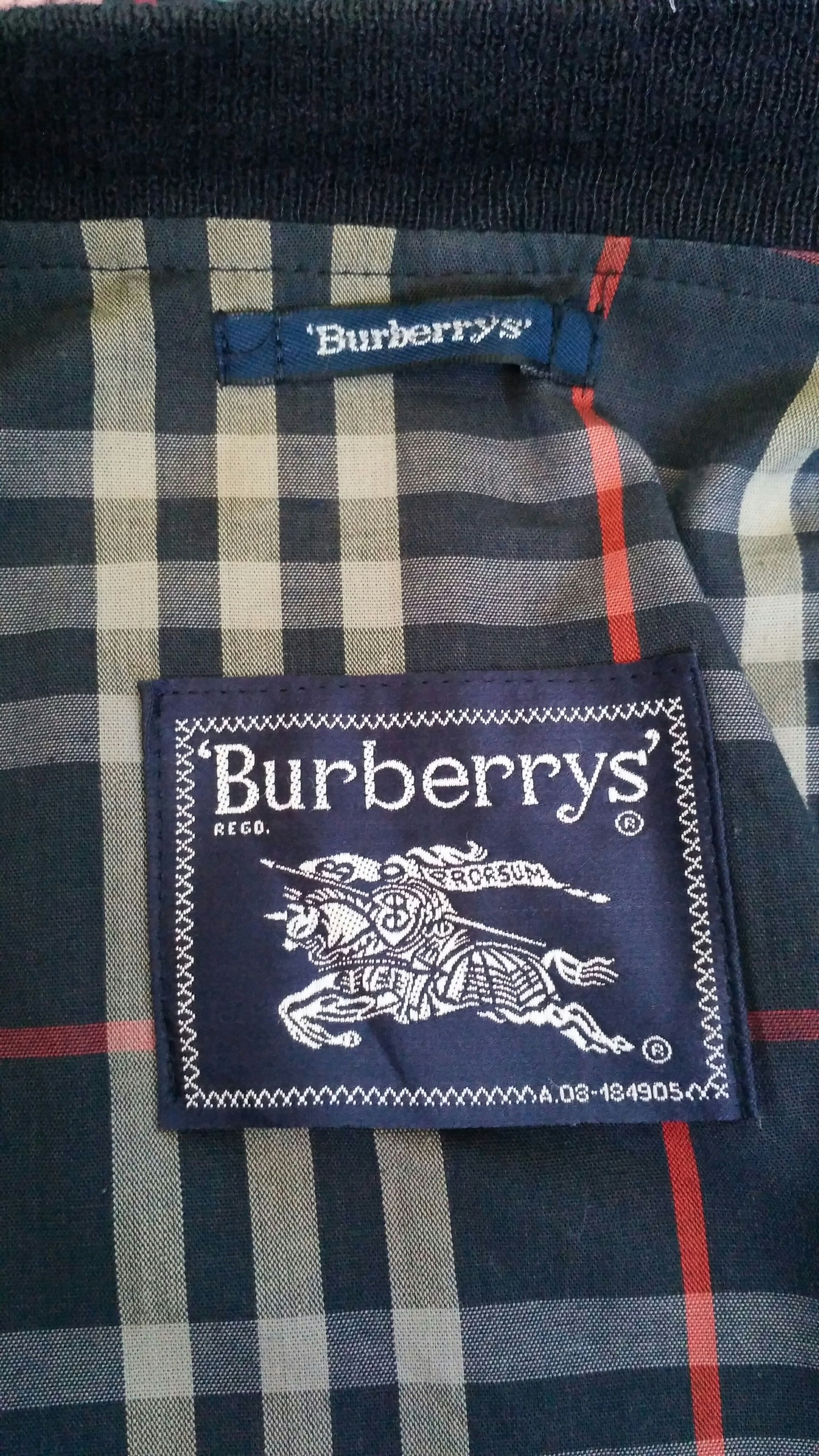 Burberry Vintage BURBERRYS light jacket bomberstyle size L Size US L / EU 52-54 / 3 - 9 Thumbnail
