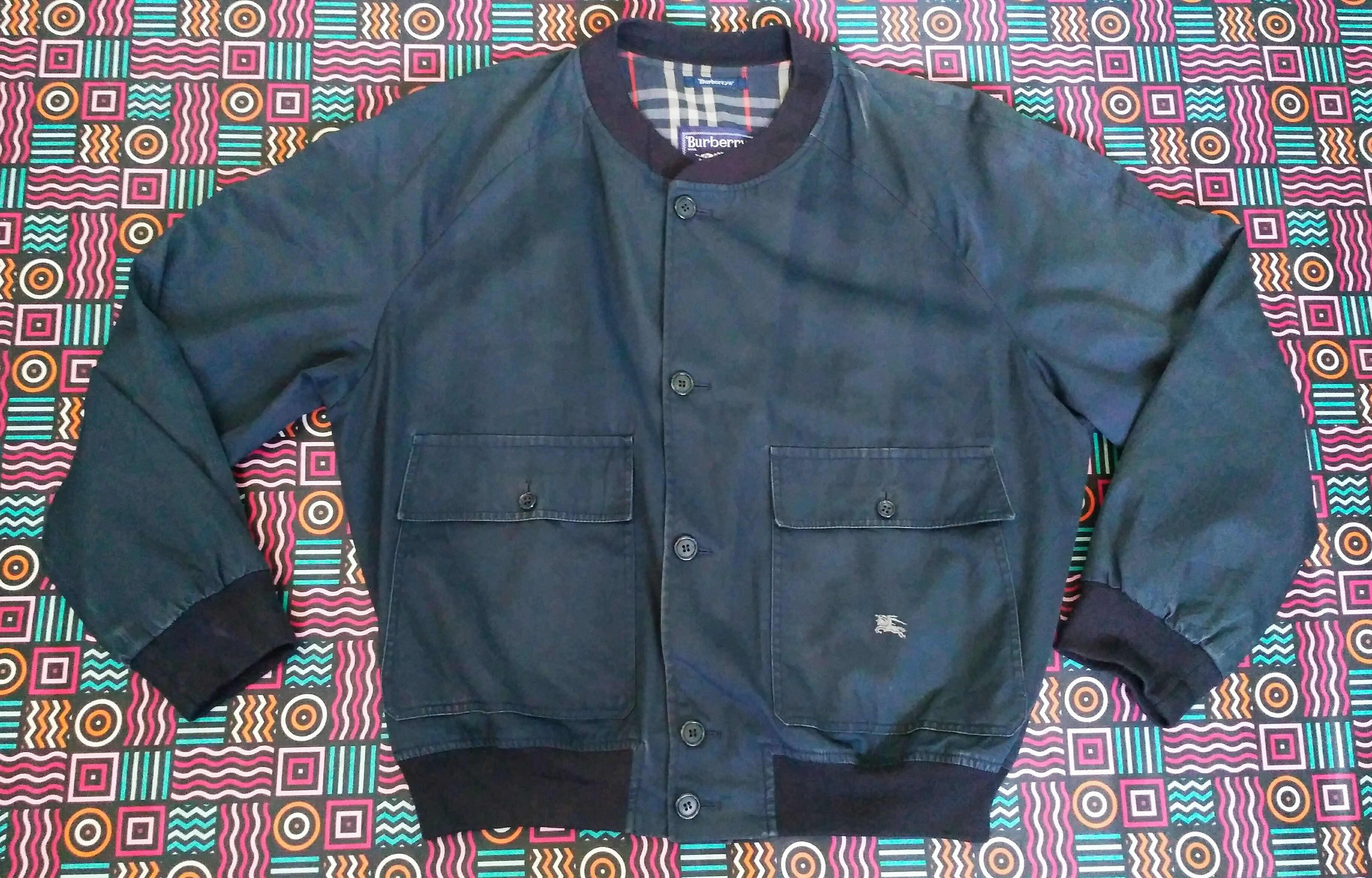 Burberry Vintage BURBERRYS light jacket bomberstyle size L Size US L / EU 52-54 / 3 - 3 Thumbnail