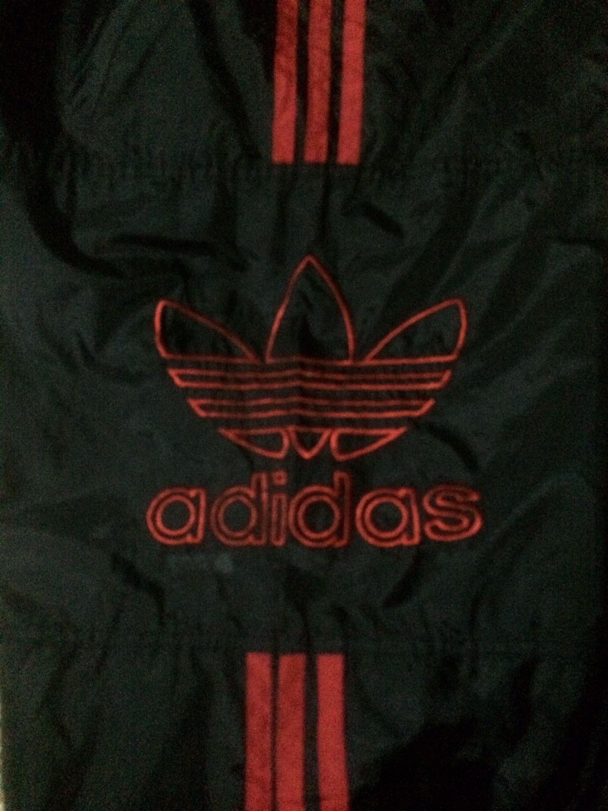 Adidas Adidas Big Logo Double On Side Red Stripe Sweatpants Size US 29 - 4 Thumbnail