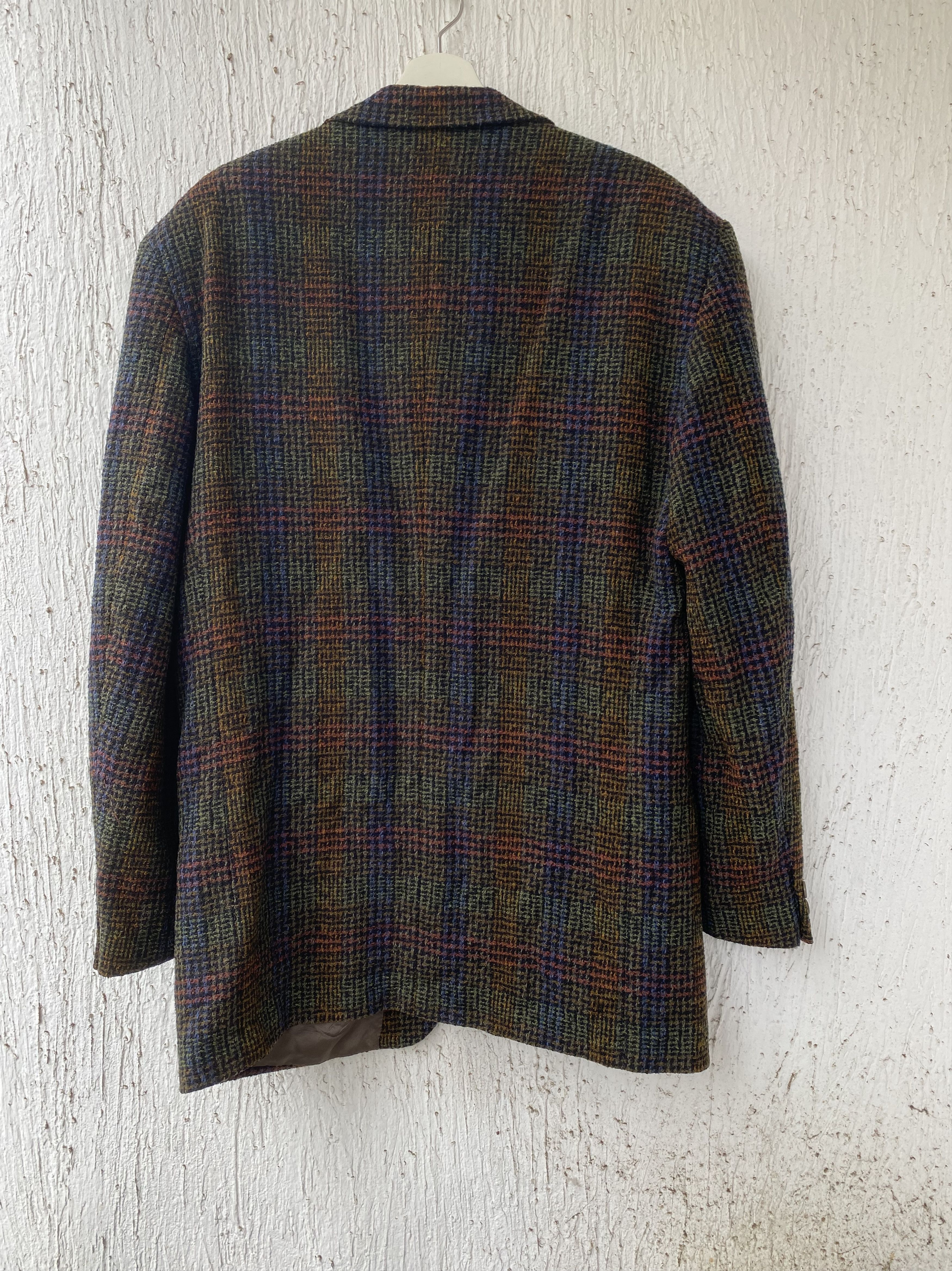Missoni Multicolored Checked Wool Blend Blazer Size US L / EU 52-54 / 3 - 3 Thumbnail