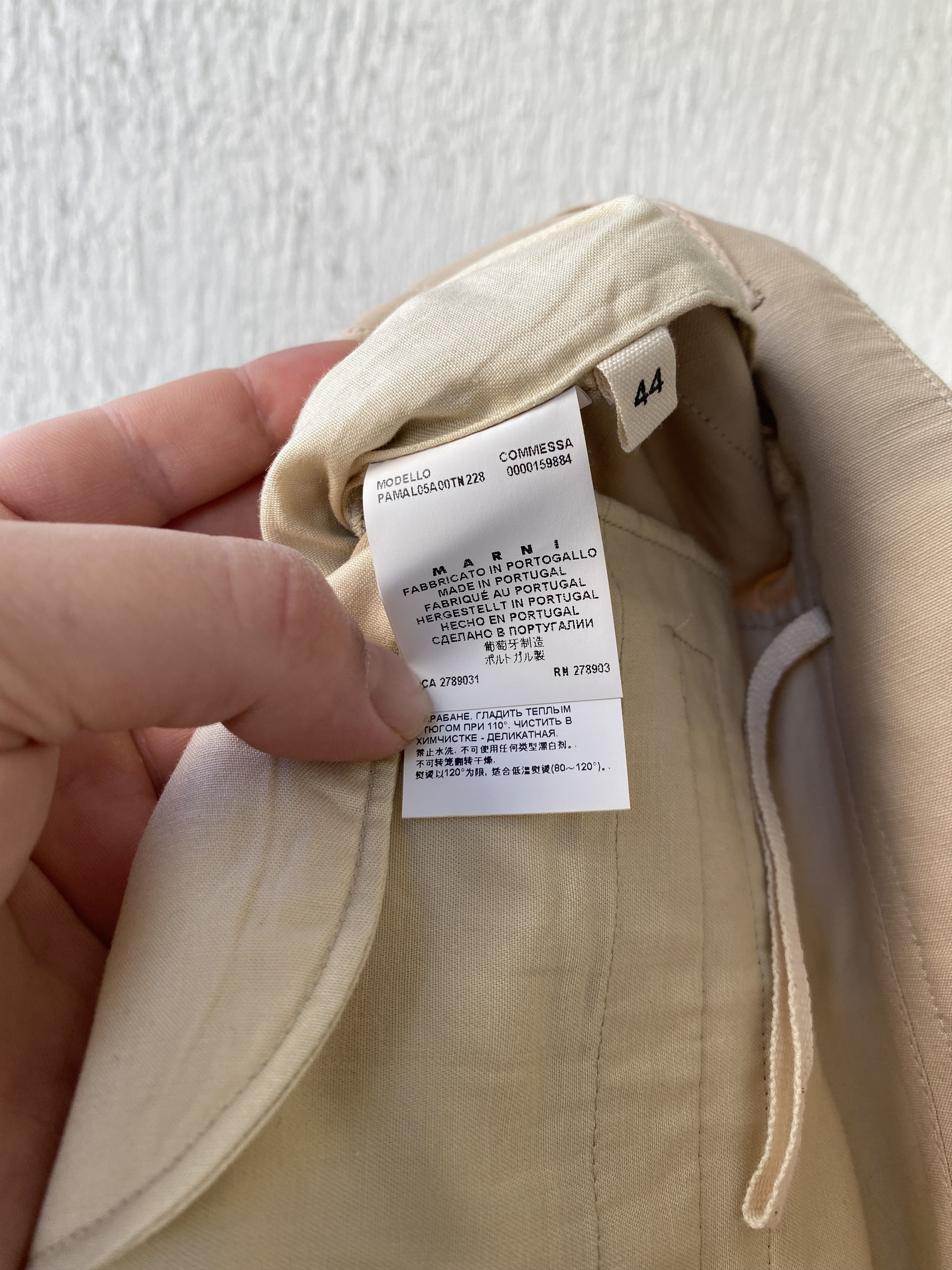 Marni BNWOT SS12 wide side stripe pant Size US 33 - 5 Thumbnail