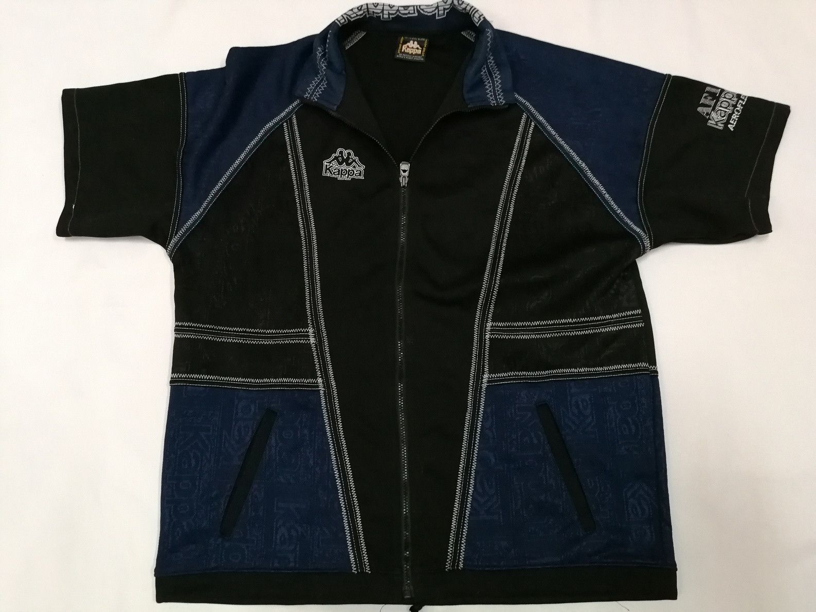 Kappa Vintage KAPPA AEROFLEX JACKET SWEATSHIRT Athletic Size US L / EU 52-54 / 3 - 1 Thumbnail