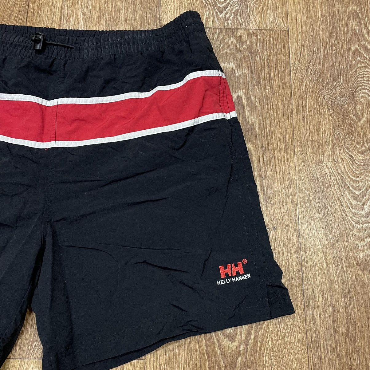 Vintage Vintage Helly Hansen Y2K Striped Shorts Streetwear Baggy 32 Size US 32 / EU 48 - 3 Thumbnail