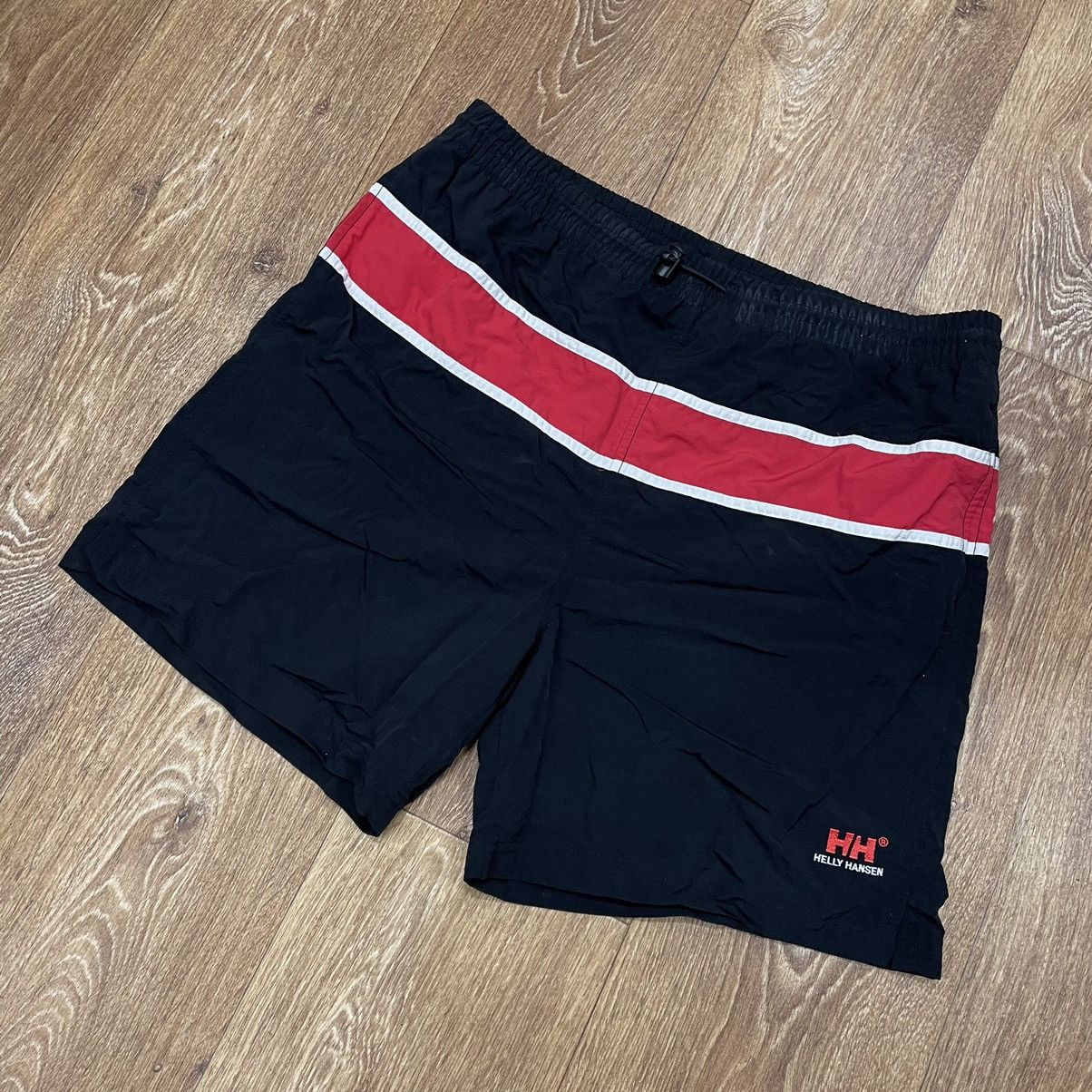 Vintage Vintage Helly Hansen Y2K Striped Shorts Streetwear Baggy 32 Size US 32 / EU 48 - 2 Thumbnail