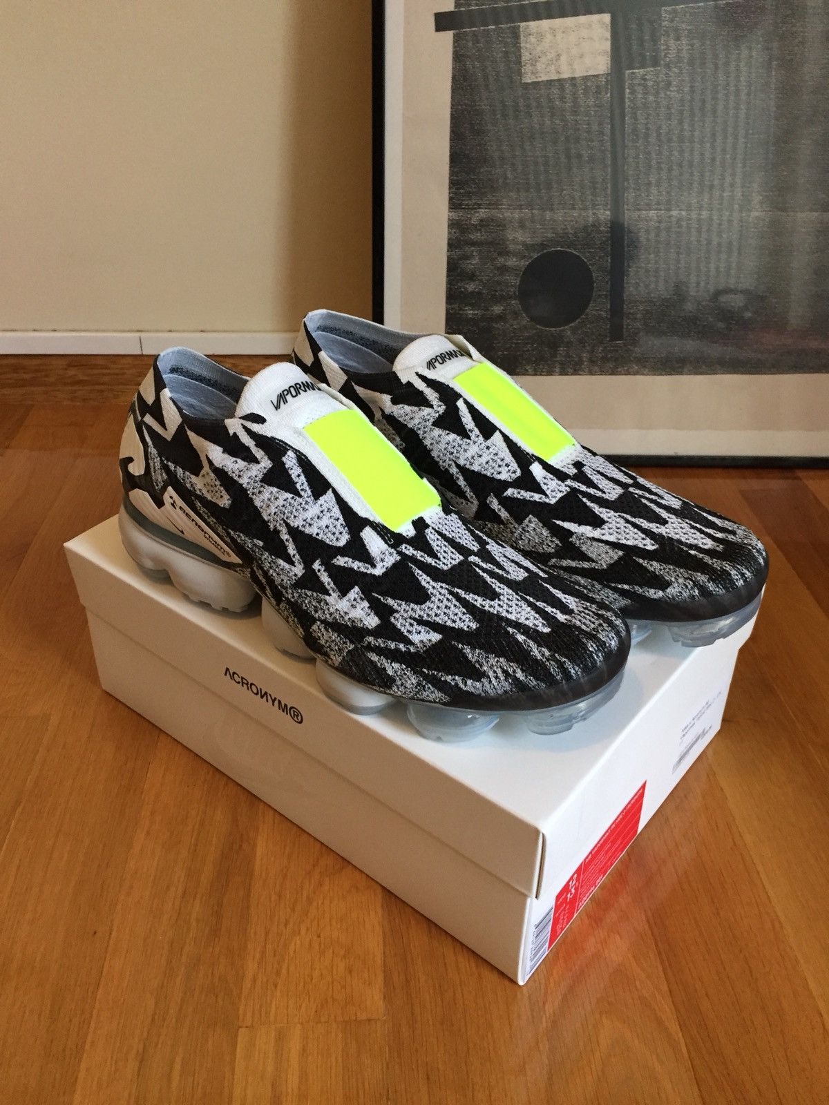 Acronym × Nike Nike X Acronym Air Vapormax Flyknit Moc 2 Size US 12 / EU 45 - 1 Thumbnail
