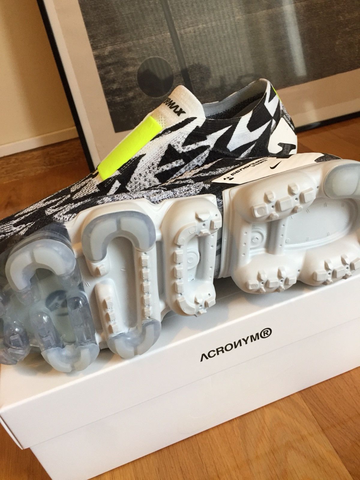Acronym × Nike Nike X Acronym Air Vapormax Flyknit Moc 2 Size US 12 / EU 45 - 6 Thumbnail