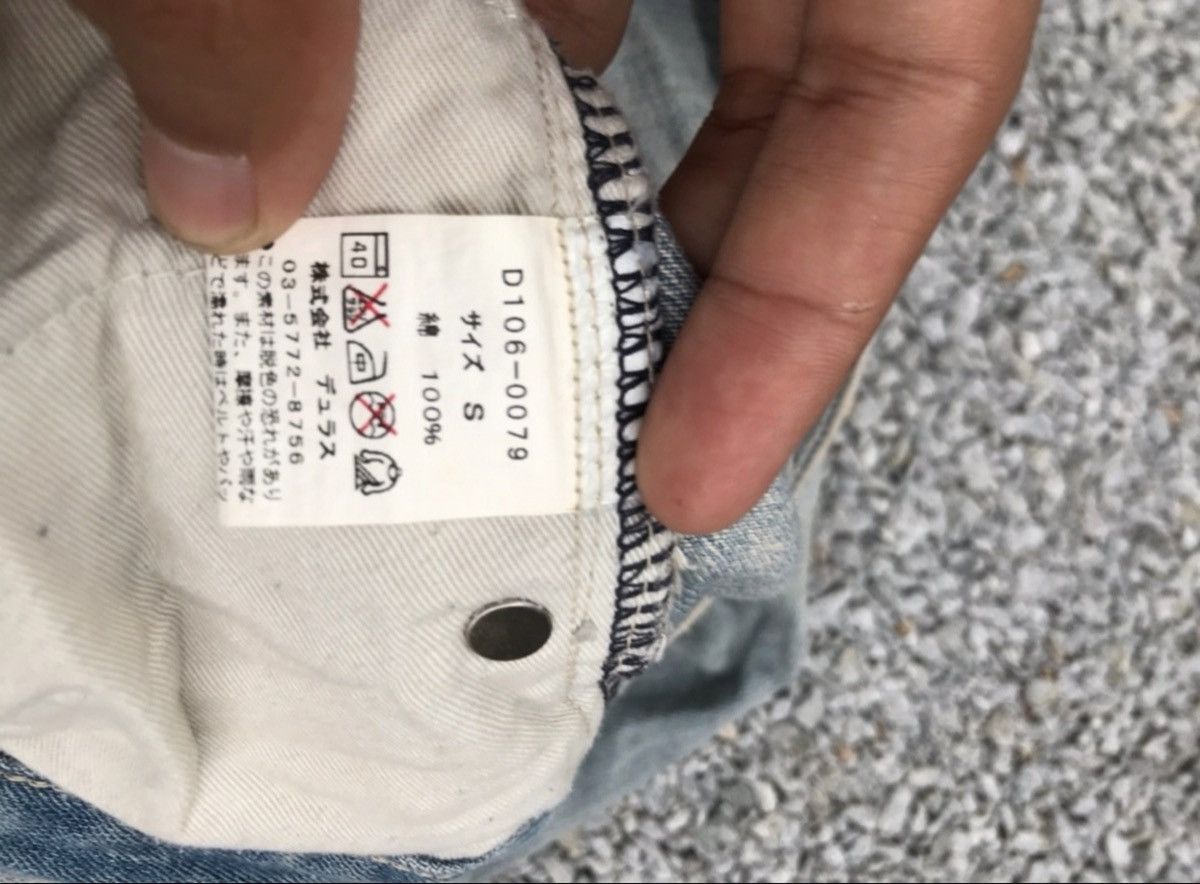 Japanese Brand Vintage JapaneseBrand Duras Distressed Painter Denim Jeans Size US 29 - 7 Thumbnail