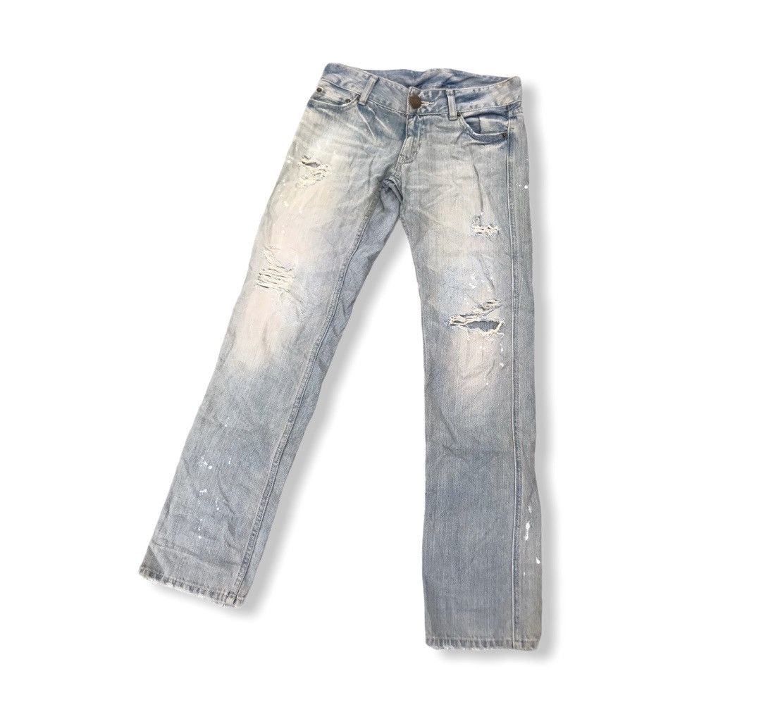 Japanese Brand Vintage JapaneseBrand Duras Distressed Painter Denim Jeans Size US 29 - 1 Thumbnail