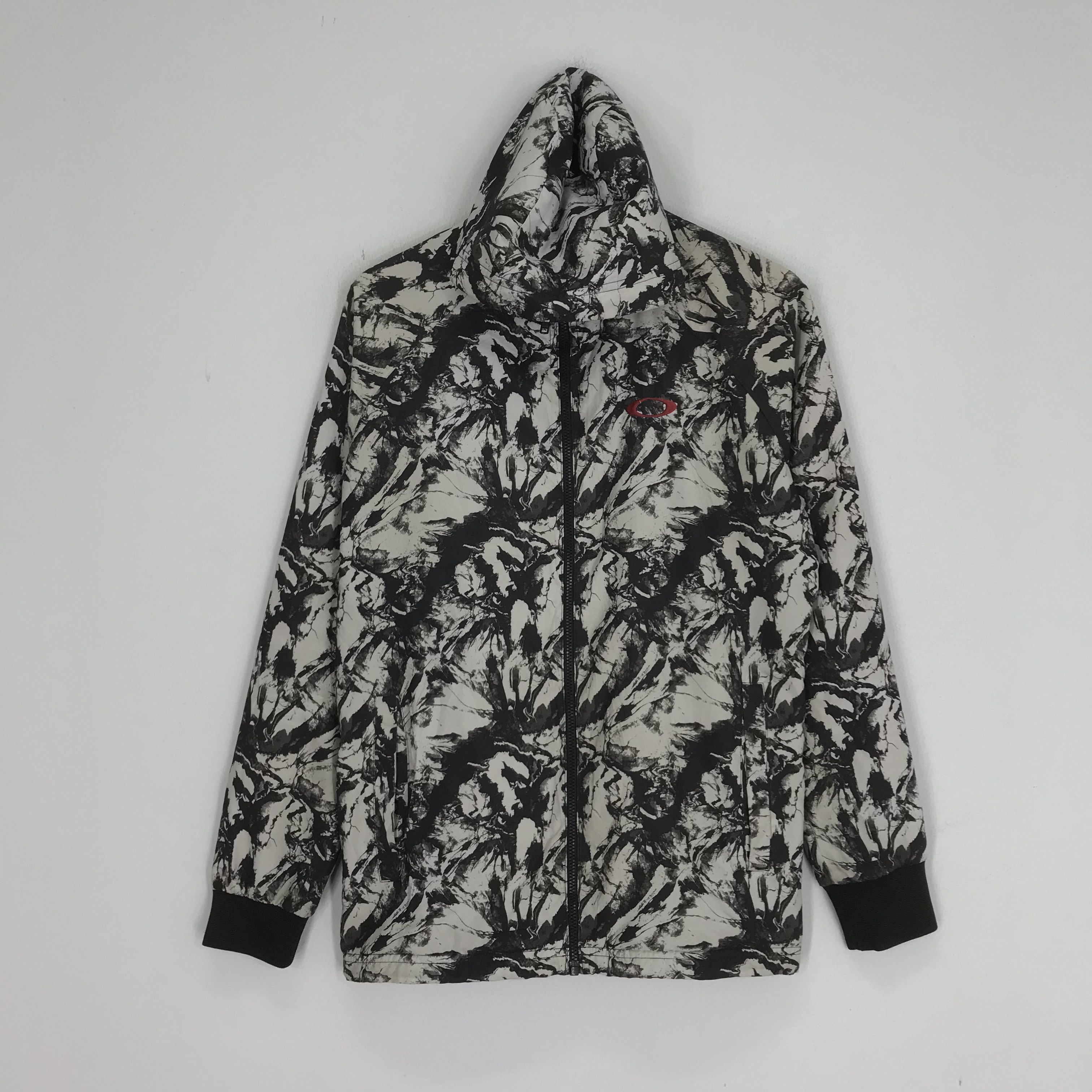 Japanese Brand Vintage Oakley Baroque Jacket Hoodie Abstract Colour Size US M / EU 48-50 / 2 - 1 Thumbnail