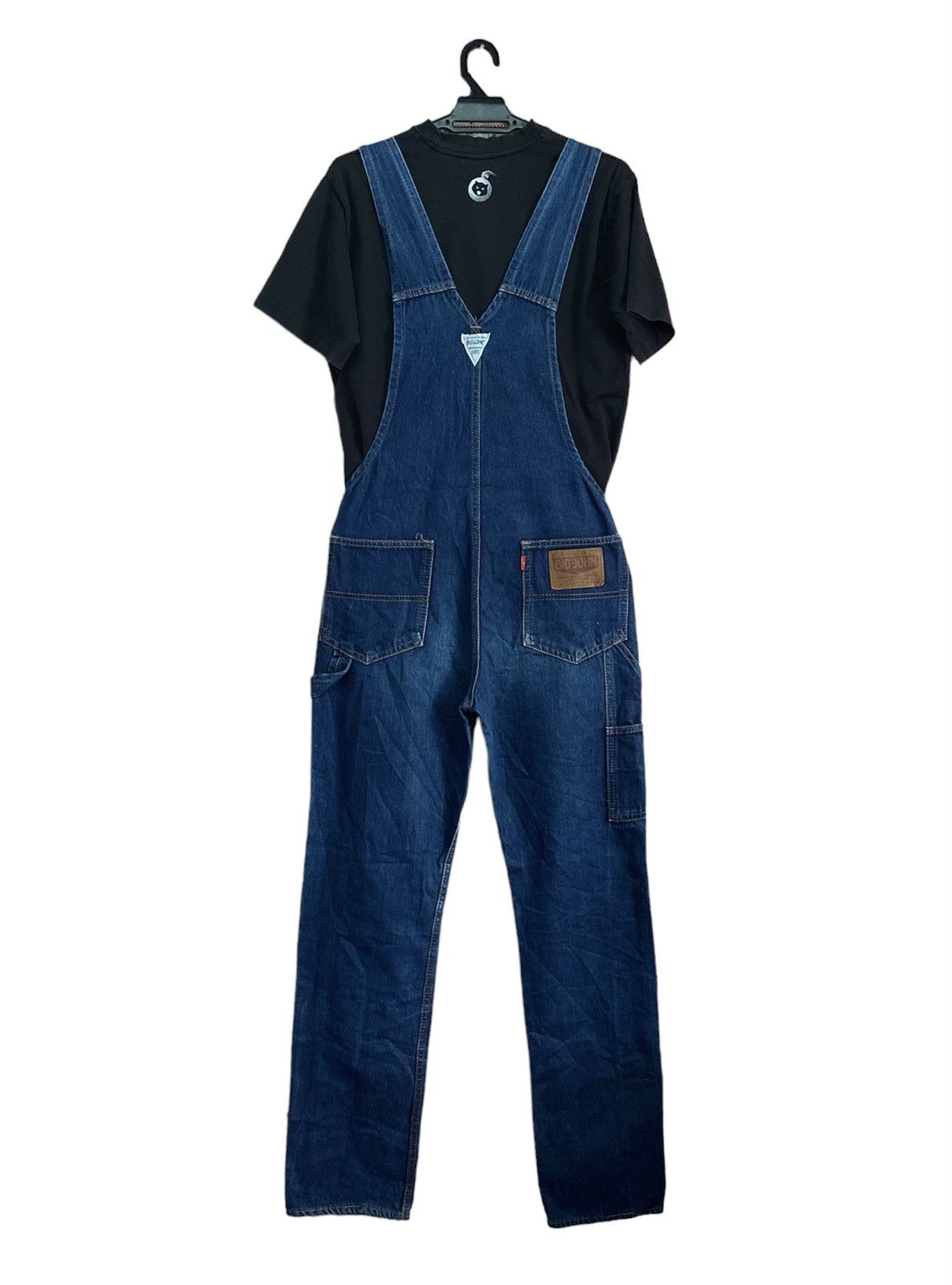 Big John × Vintage Vintage Big John Work N Sport Denim Overall Size US 32 / EU 48 - 6 Thumbnail