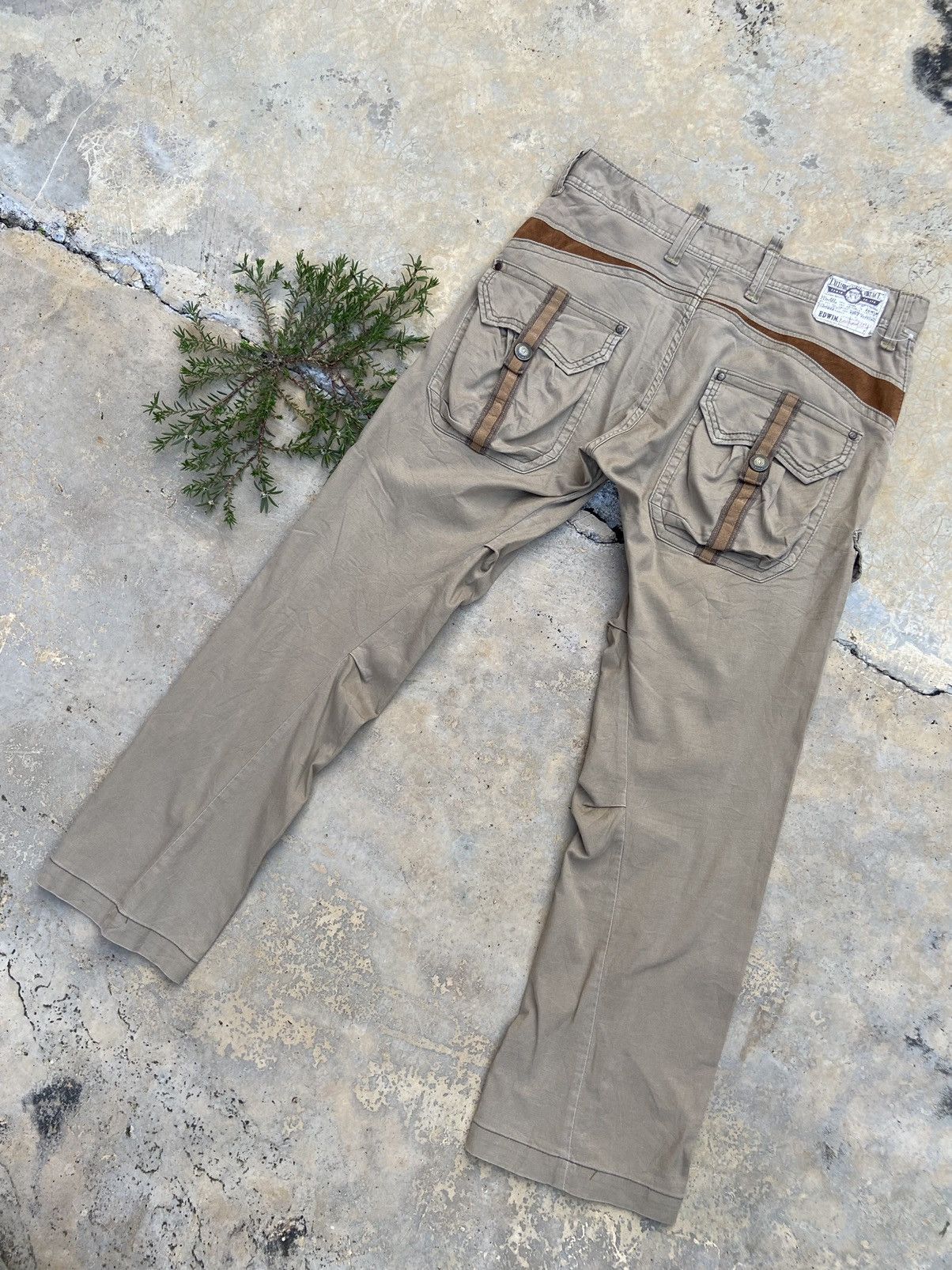 Japanese Brand EDWIN ECXLUSIVE VINTAGE TACTICAL PANT Size US 34 / EU 50 - 8 Thumbnail