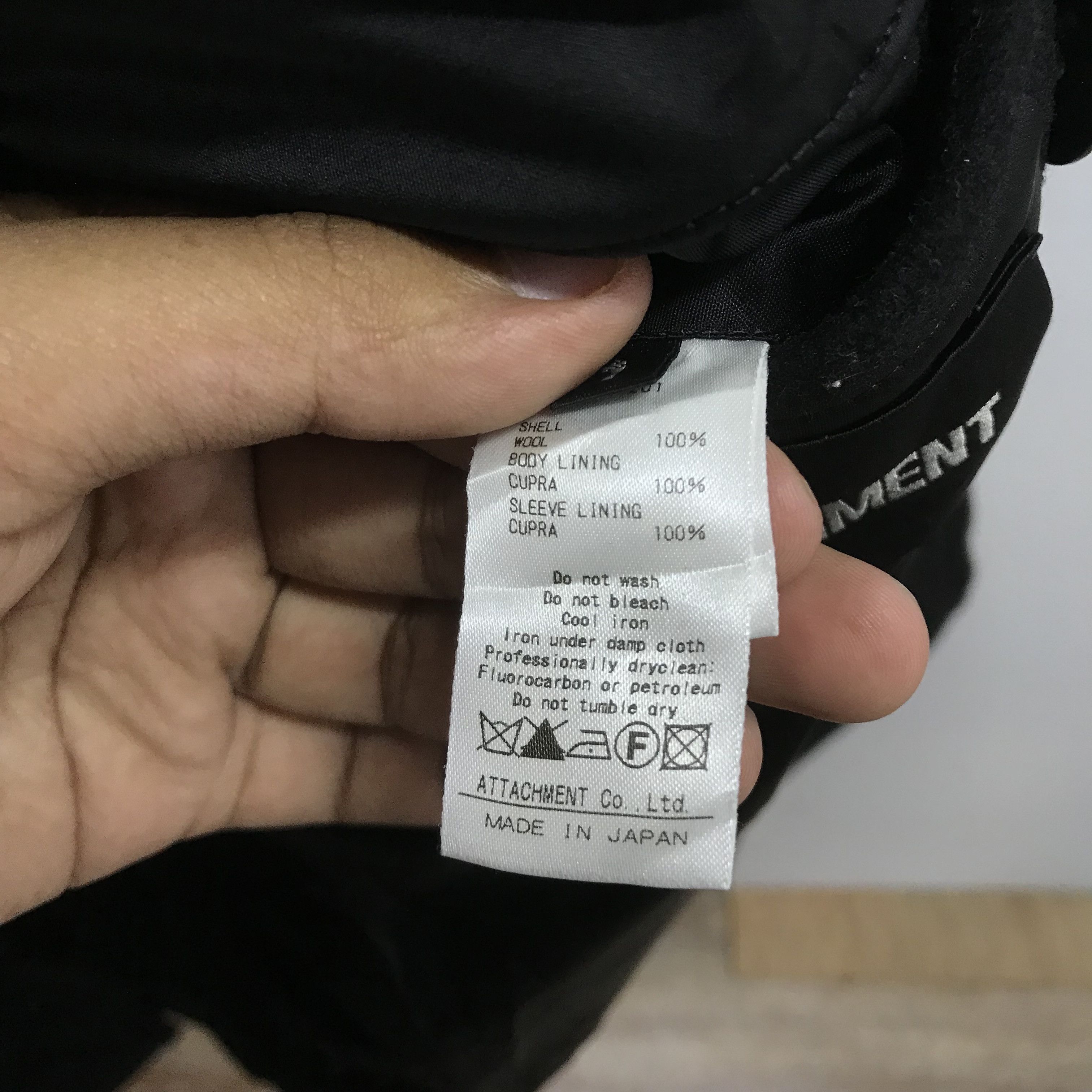 Attachment Rare!! Attachment Peacoat Button Wool Coat Japan Style Size US S / EU 44-46 / 1 - 9 Thumbnail