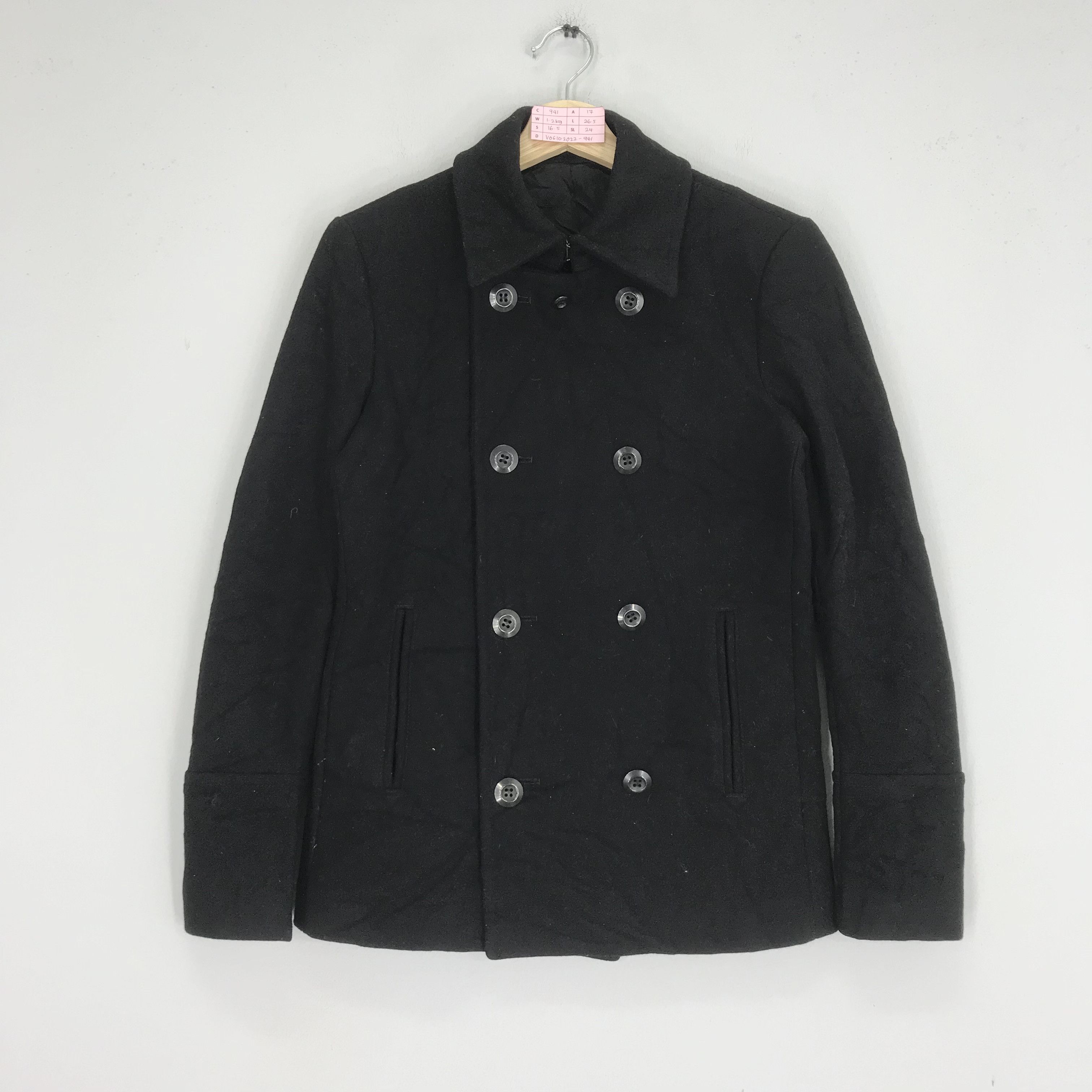 Attachment Rare!! Attachment Peacoat Button Wool Coat Japan Style Size US S / EU 44-46 / 1 - 1 Thumbnail