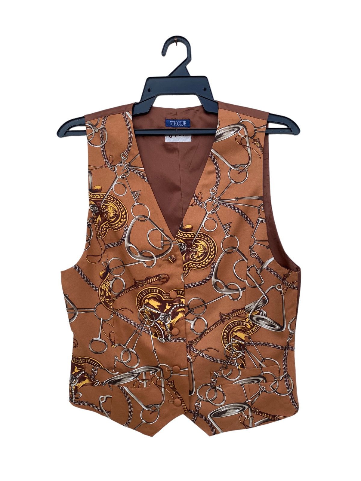 image of 5Th Club Vest in Brown, Men's (Size Medium)