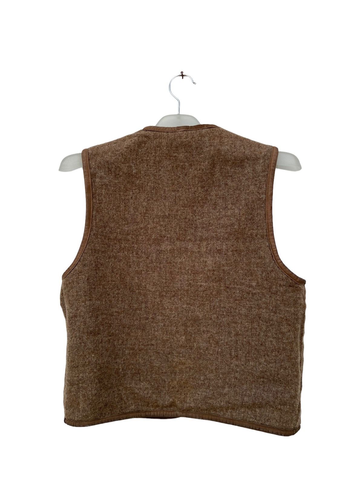 L.L. Bean Vintage Reversible L.L Bean Shadow Plaid Vest Size US S / EU 44-46 / 1 - 4 Thumbnail