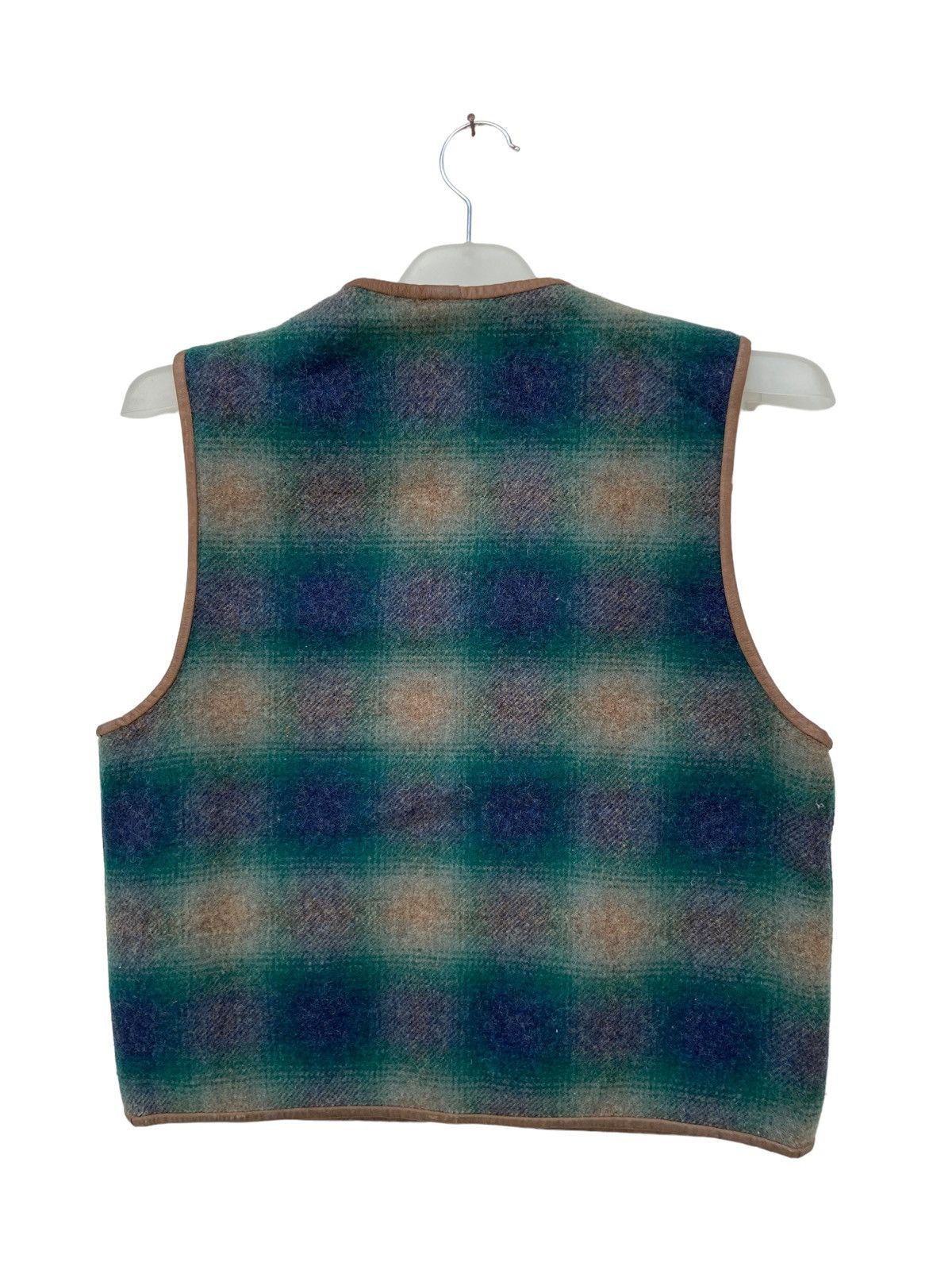 L.L. Bean Vintage Reversible L.L Bean Shadow Plaid Vest Size US S / EU 44-46 / 1 - 2 Thumbnail