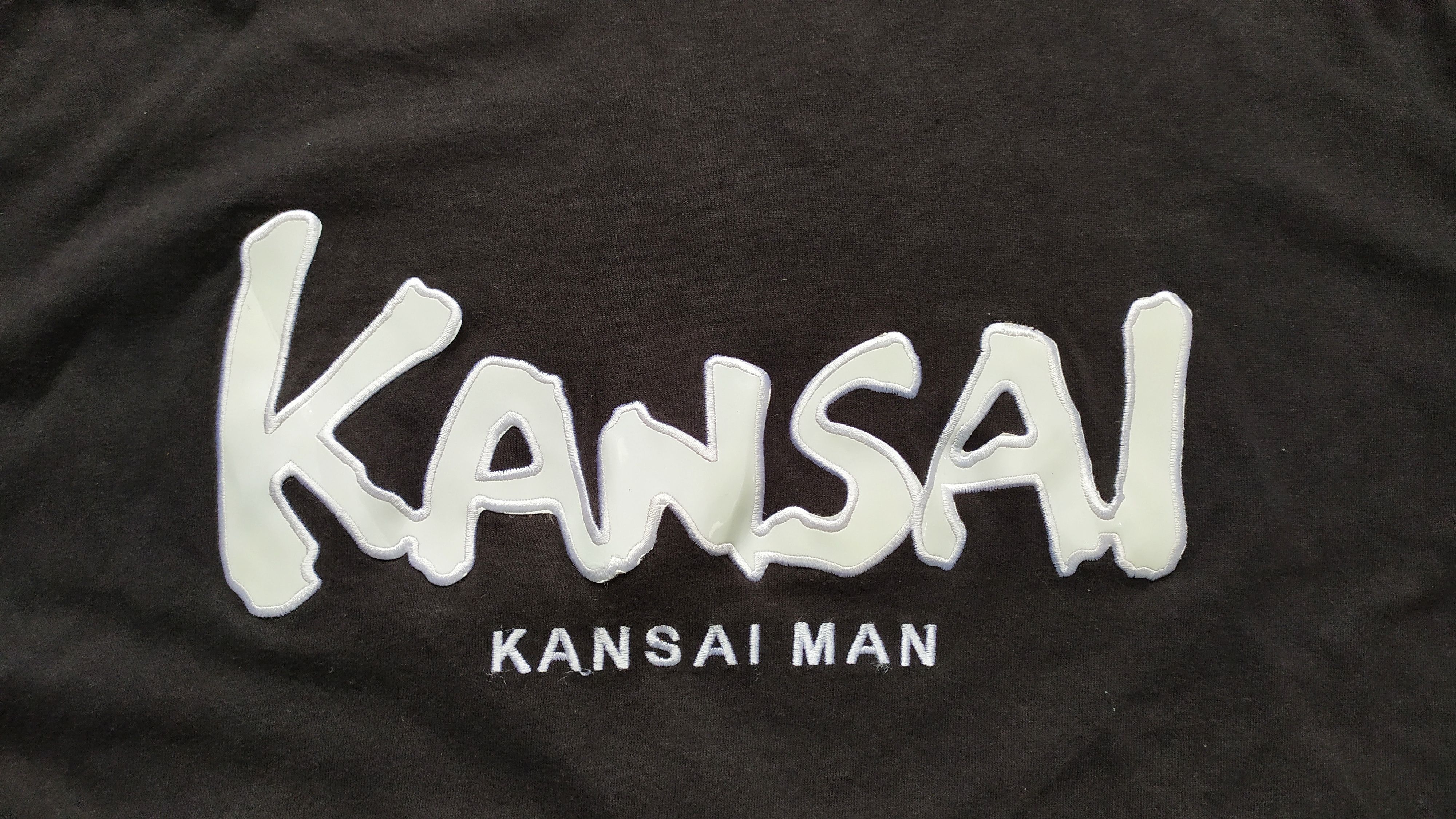 Japanese Brand Vintage KANSAI MAN t shirt big logo size L Size US L / EU 52-54 / 3 - 5 Thumbnail