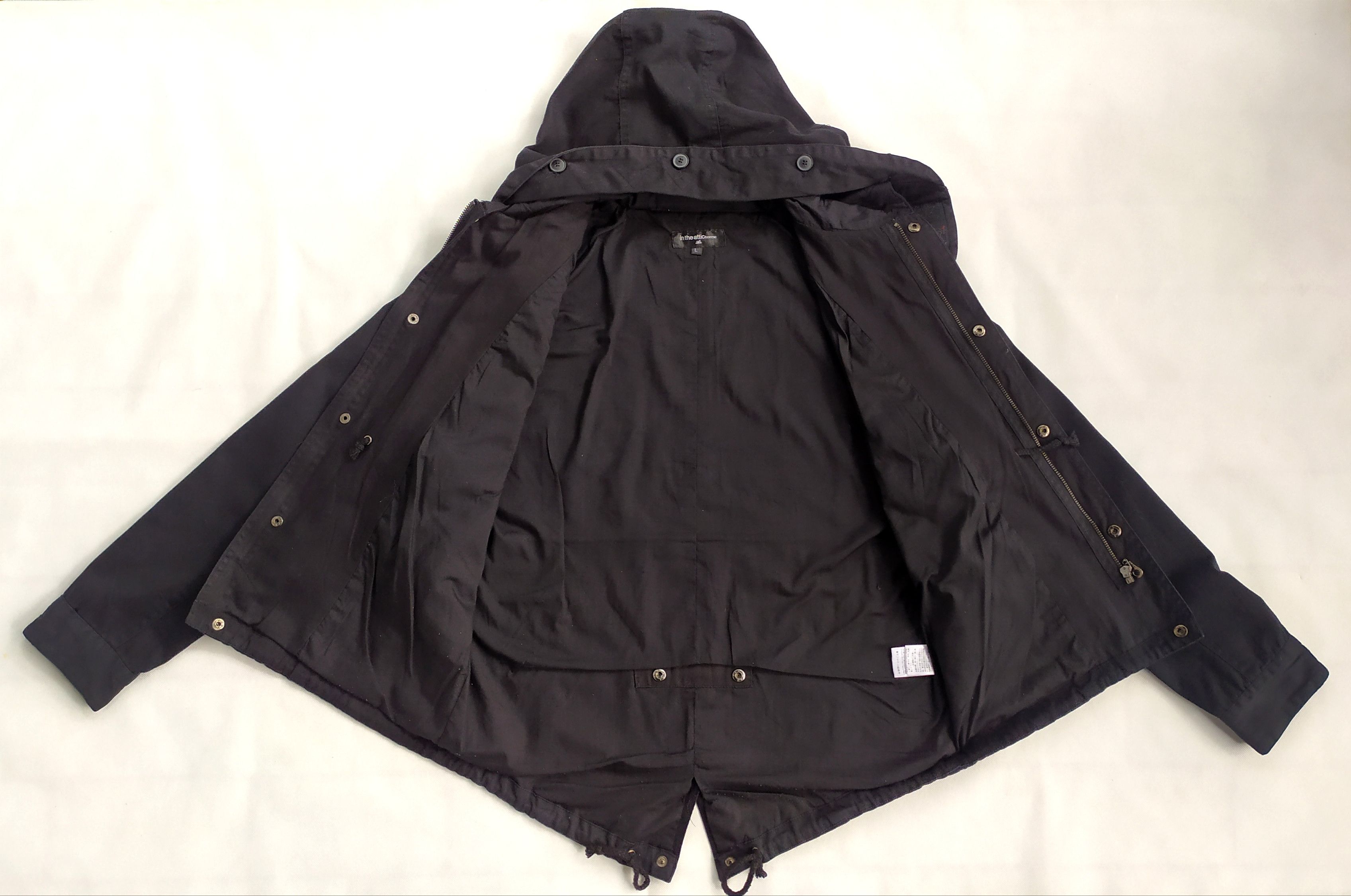If Six Was Nine Japanese brand IN THE ATTIC hodded parka light jacket Size US M / EU 48-50 / 2 - 8 Thumbnail