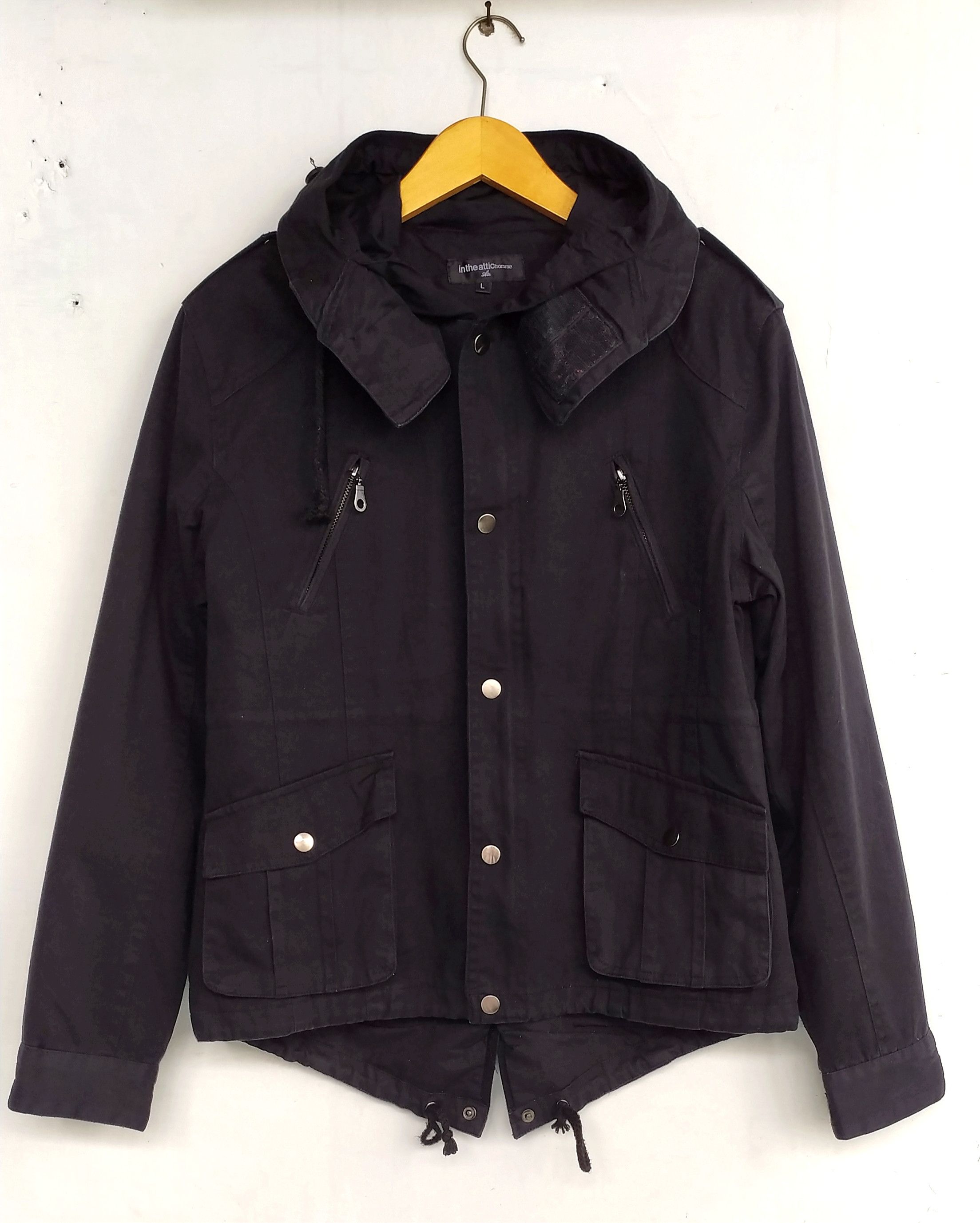 If Six Was Nine Japanese brand IN THE ATTIC hodded parka light jacket Size US M / EU 48-50 / 2 - 1 Thumbnail