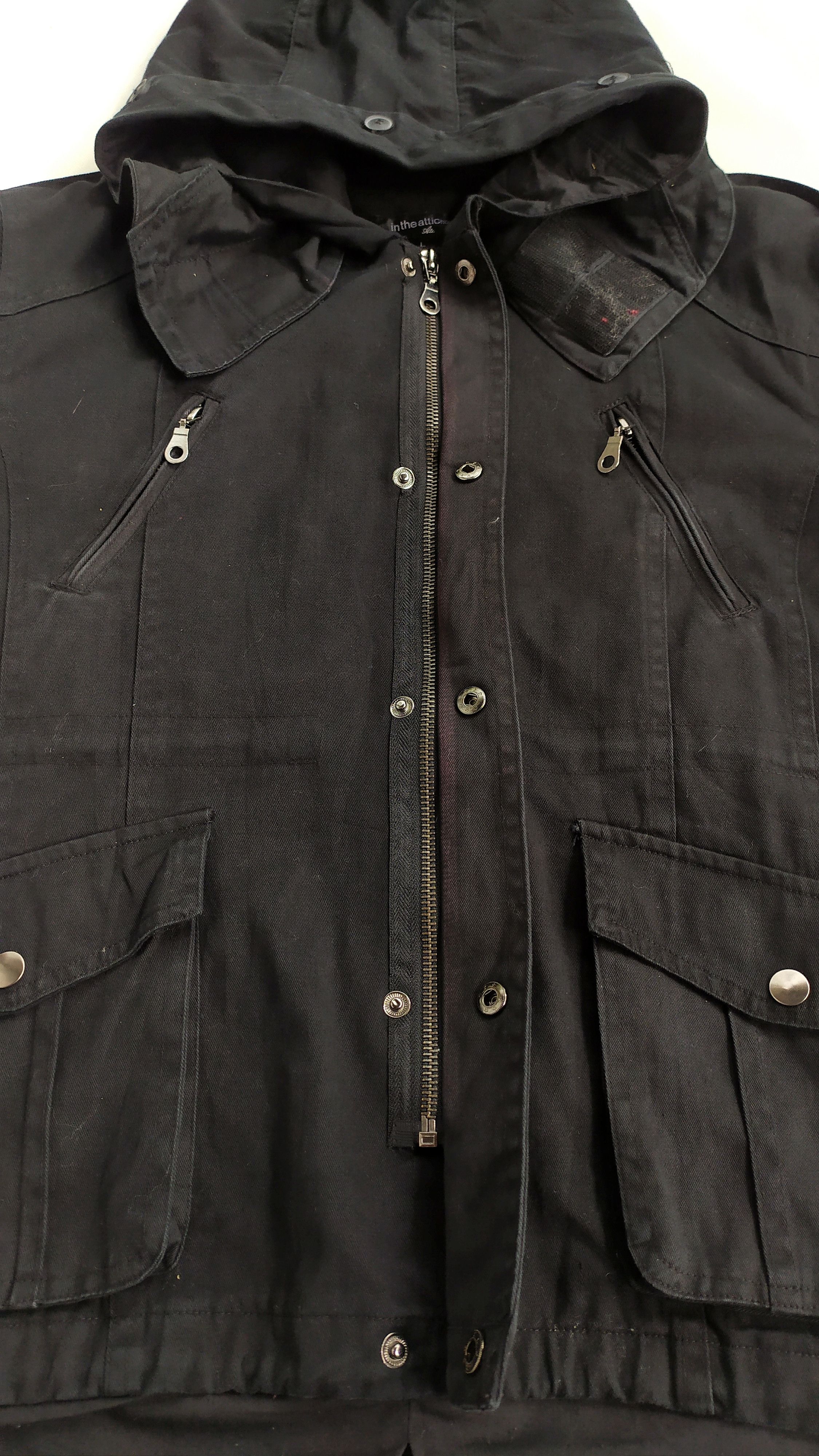 If Six Was Nine Japanese brand IN THE ATTIC hodded parka light jacket Size US M / EU 48-50 / 2 - 11 Thumbnail