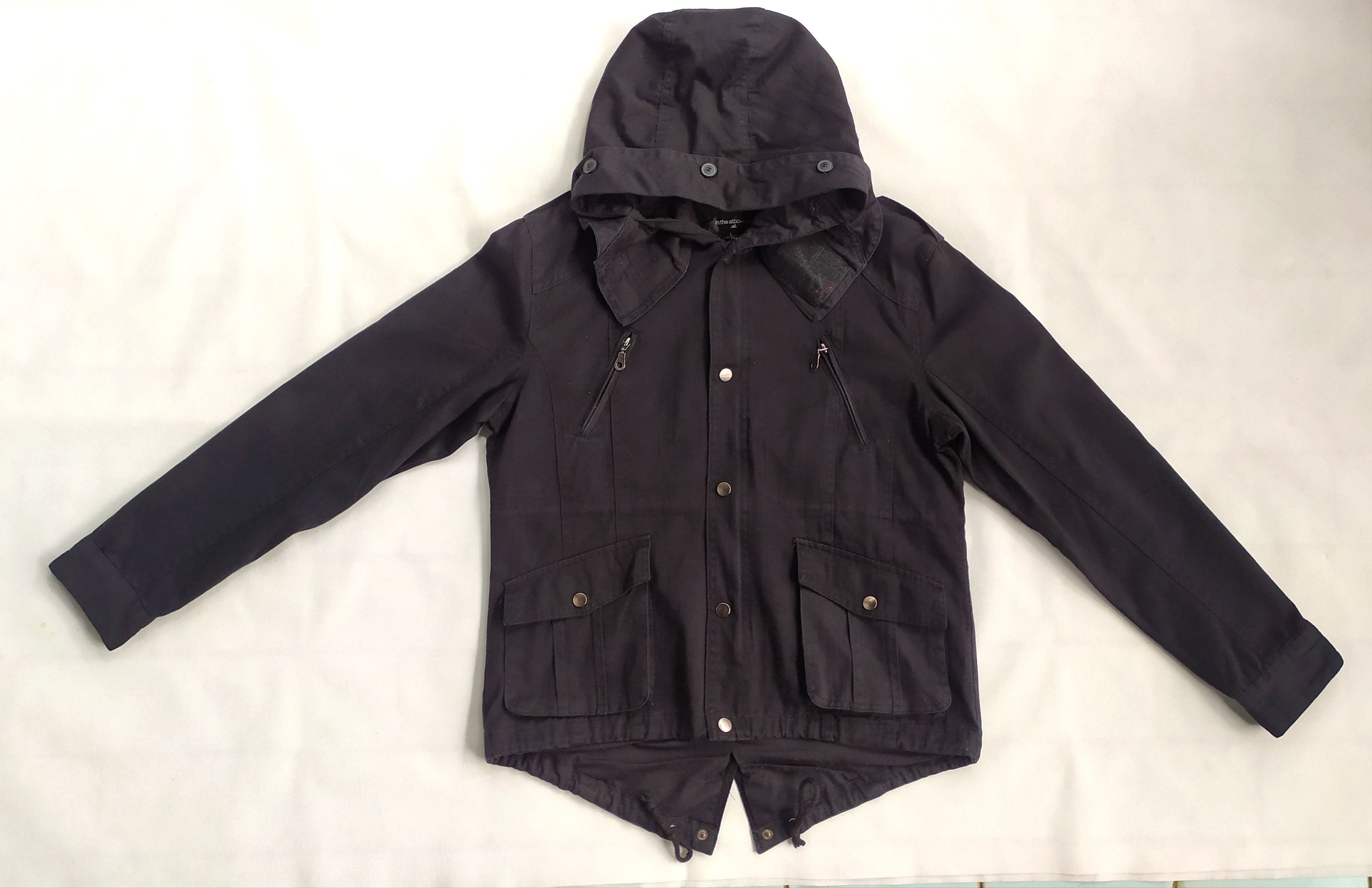 If Six Was Nine Japanese brand IN THE ATTIC hodded parka light jacket Size US M / EU 48-50 / 2 - 6 Thumbnail