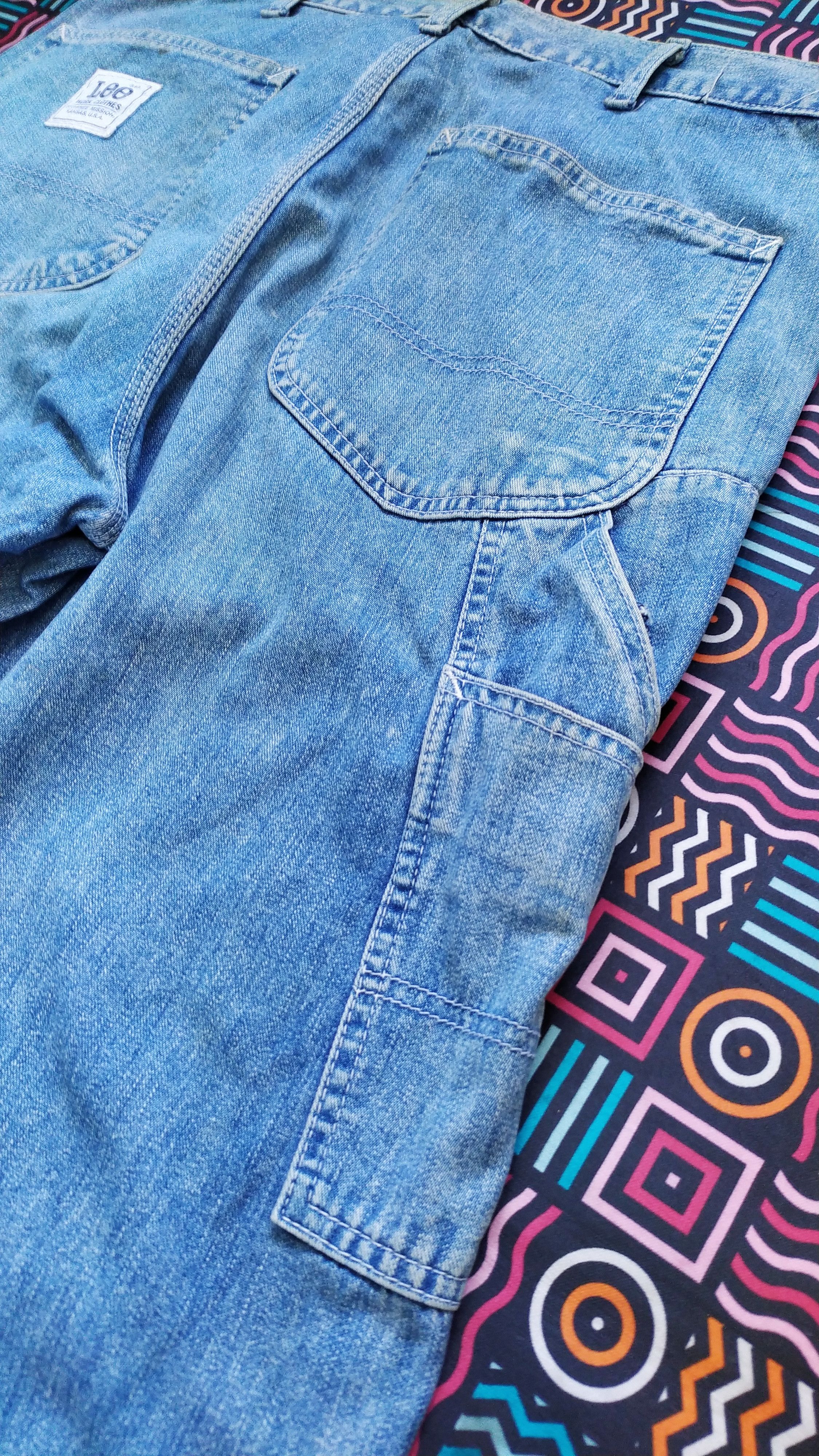 Lee Vintage LEE Workwear Carpenter Denim Pants Size 32 x 33 Size US 33 - 12 Thumbnail