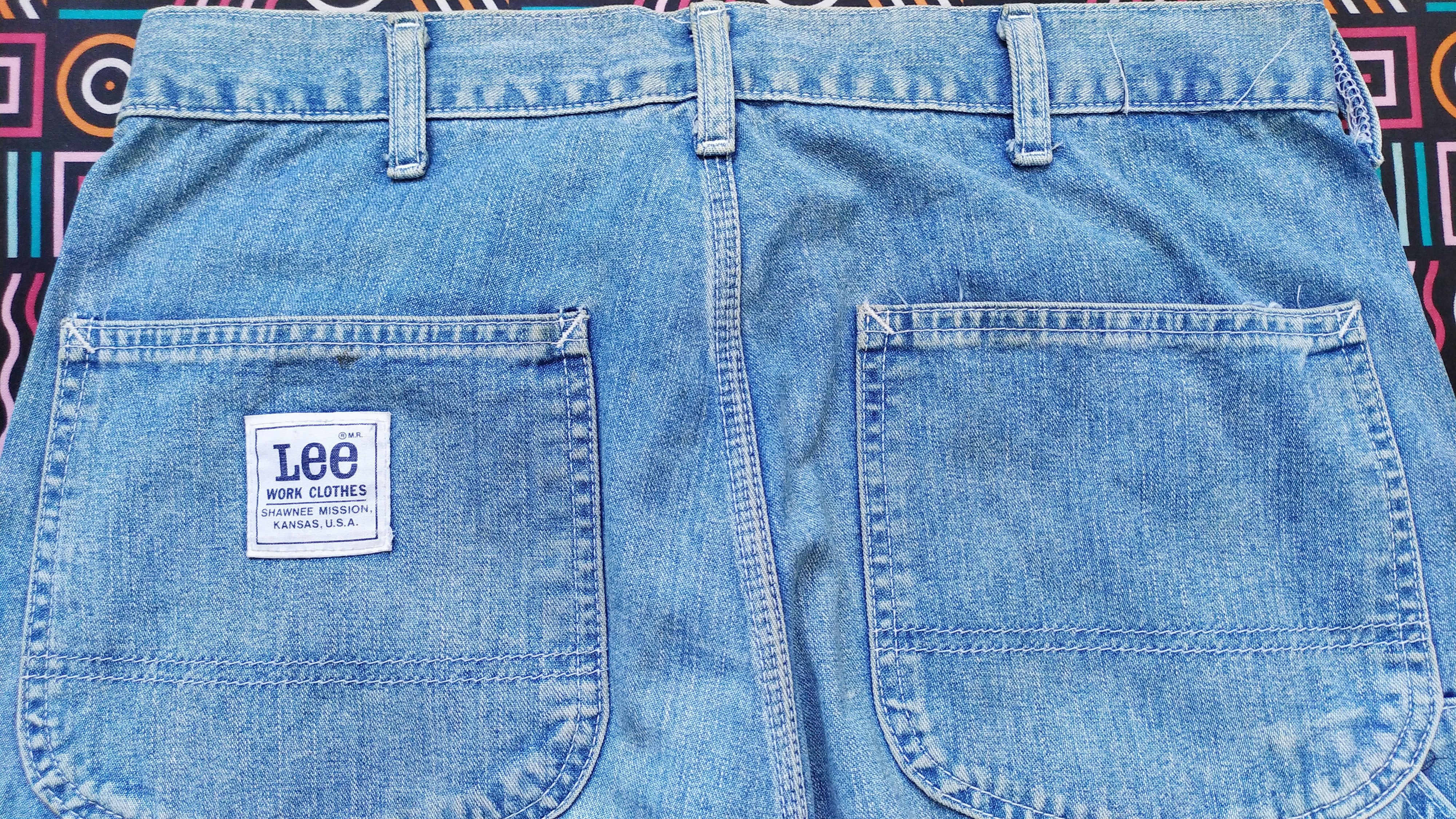 Lee Vintage LEE Workwear Carpenter Denim Pants Size 32 x 33 Size US 33 - 11 Thumbnail