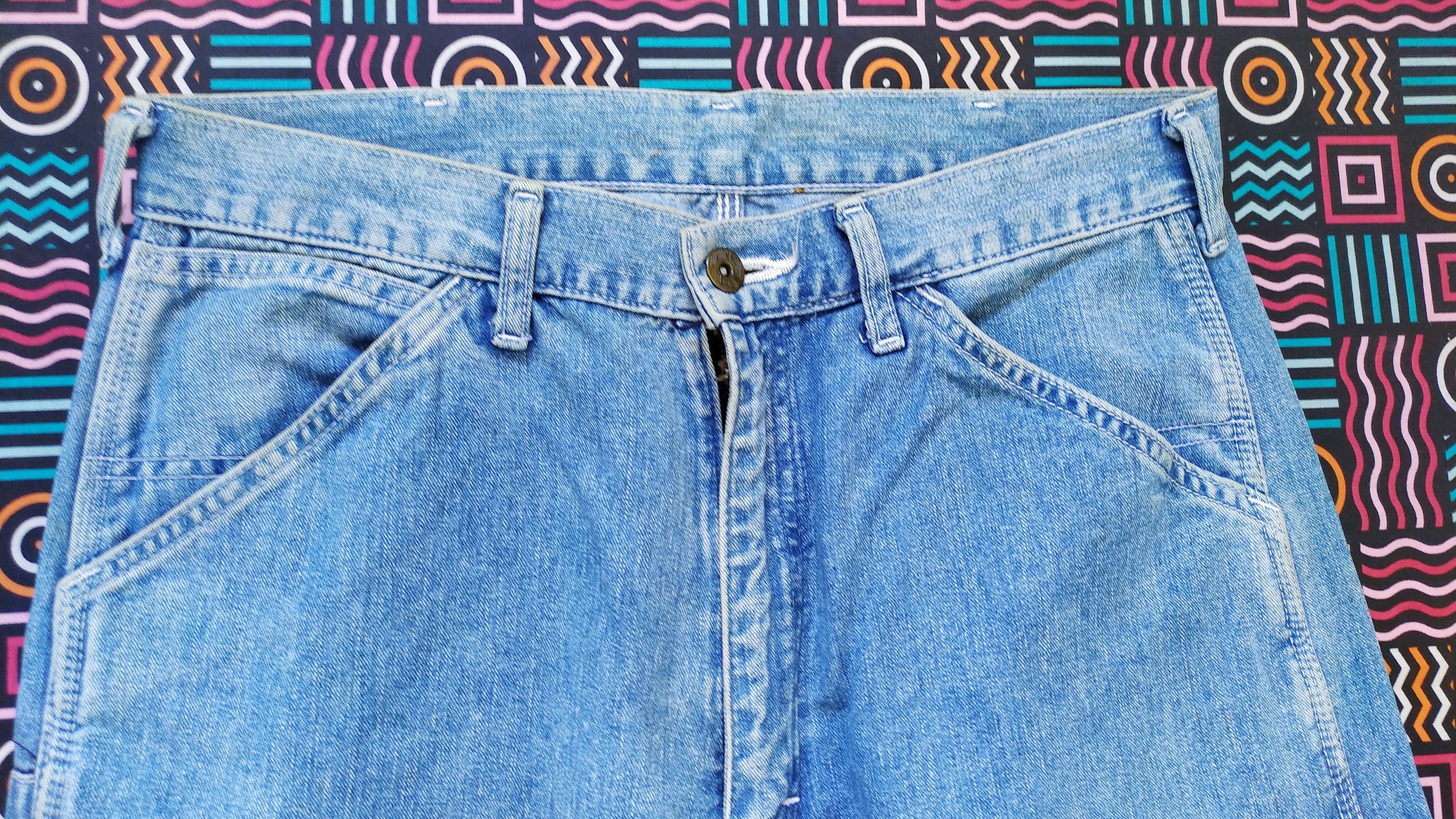 Lee Vintage LEE Workwear Carpenter Denim Pants Size 32 x 33 Size US 33 - 5 Thumbnail