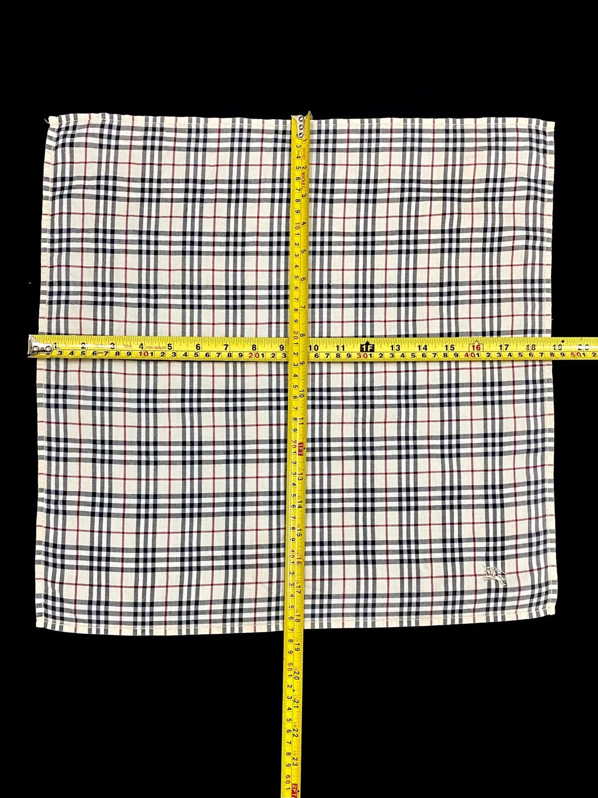 Burberry × Burberry Prorsum BURBERRY NOVA CHECK HANDKERCHIEF NECKERCHIEF BANDANA Size ONE SIZE - 5 Thumbnail