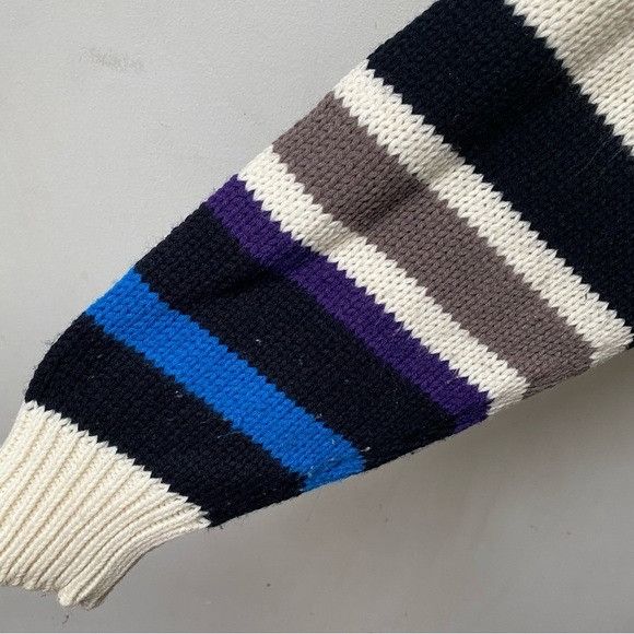 Vintage Vintage 1980s Nordic Sweater Size US L / EU 52-54 / 3 - 3 Thumbnail