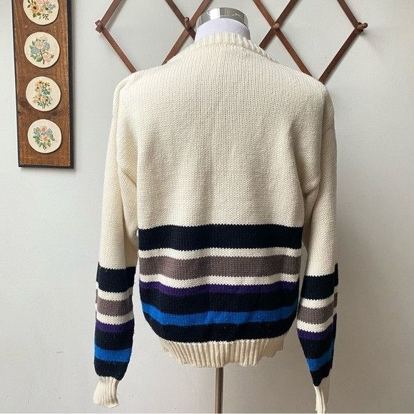 Vintage Vintage 1980s Nordic Sweater Size US L / EU 52-54 / 3 - 7 Thumbnail