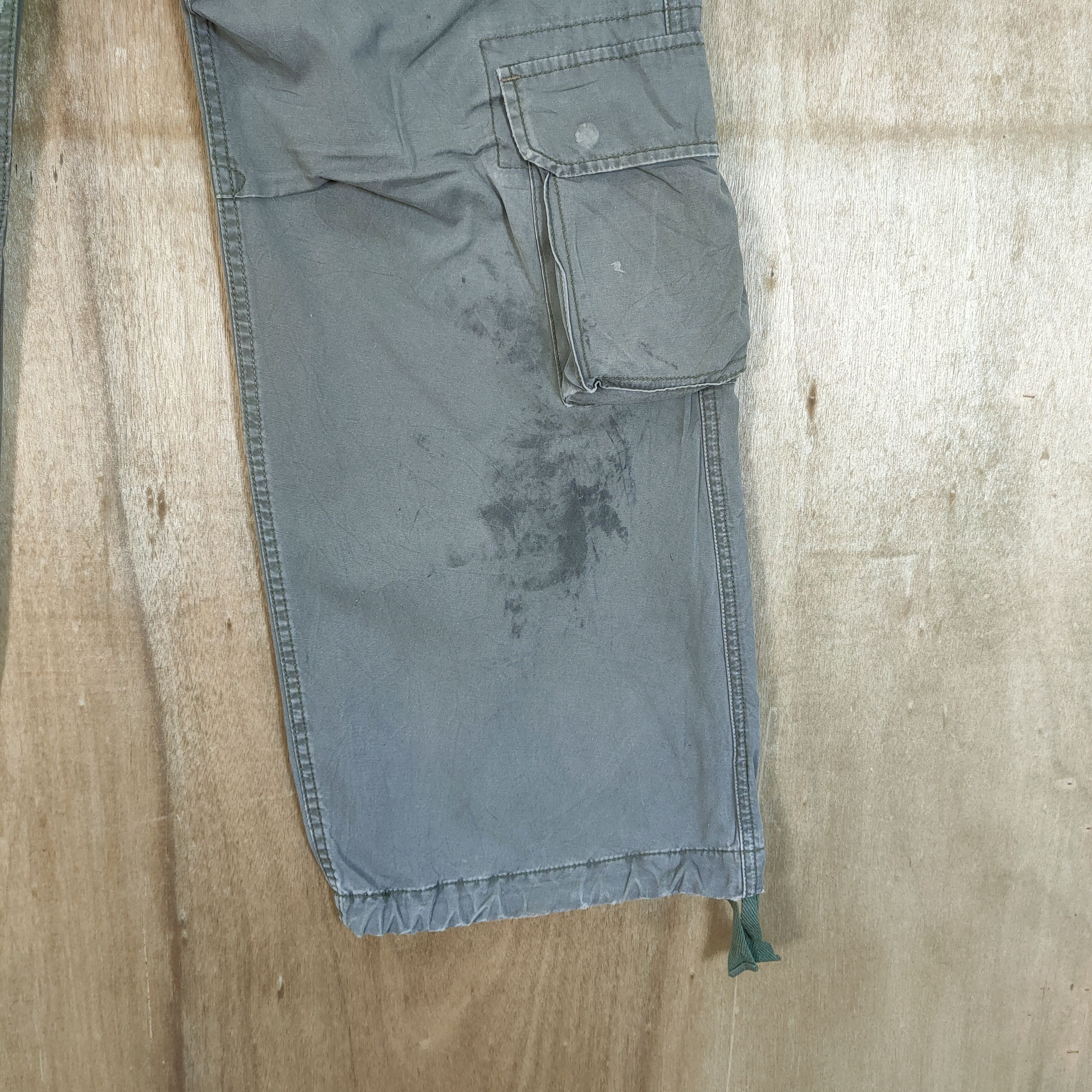 Japanese Brand × Vintage VINTAGE FADED CARGO PANTS/ BONGADE CARGO PANTS Size US 36 / EU 52 - 8 Thumbnail