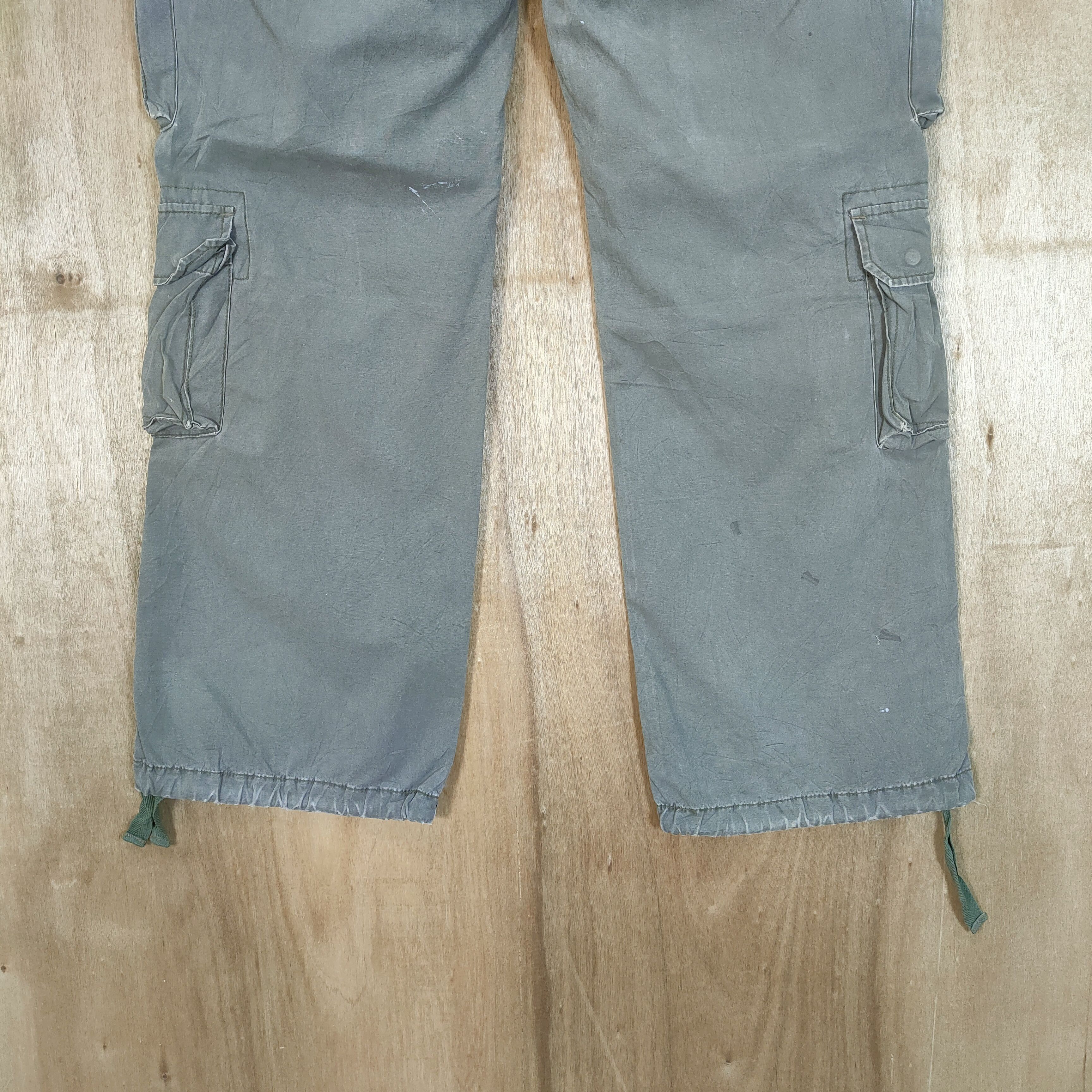 Japanese Brand × Vintage VINTAGE FADED CARGO PANTS/ BONGADE CARGO PANTS Size US 36 / EU 52 - 6 Thumbnail