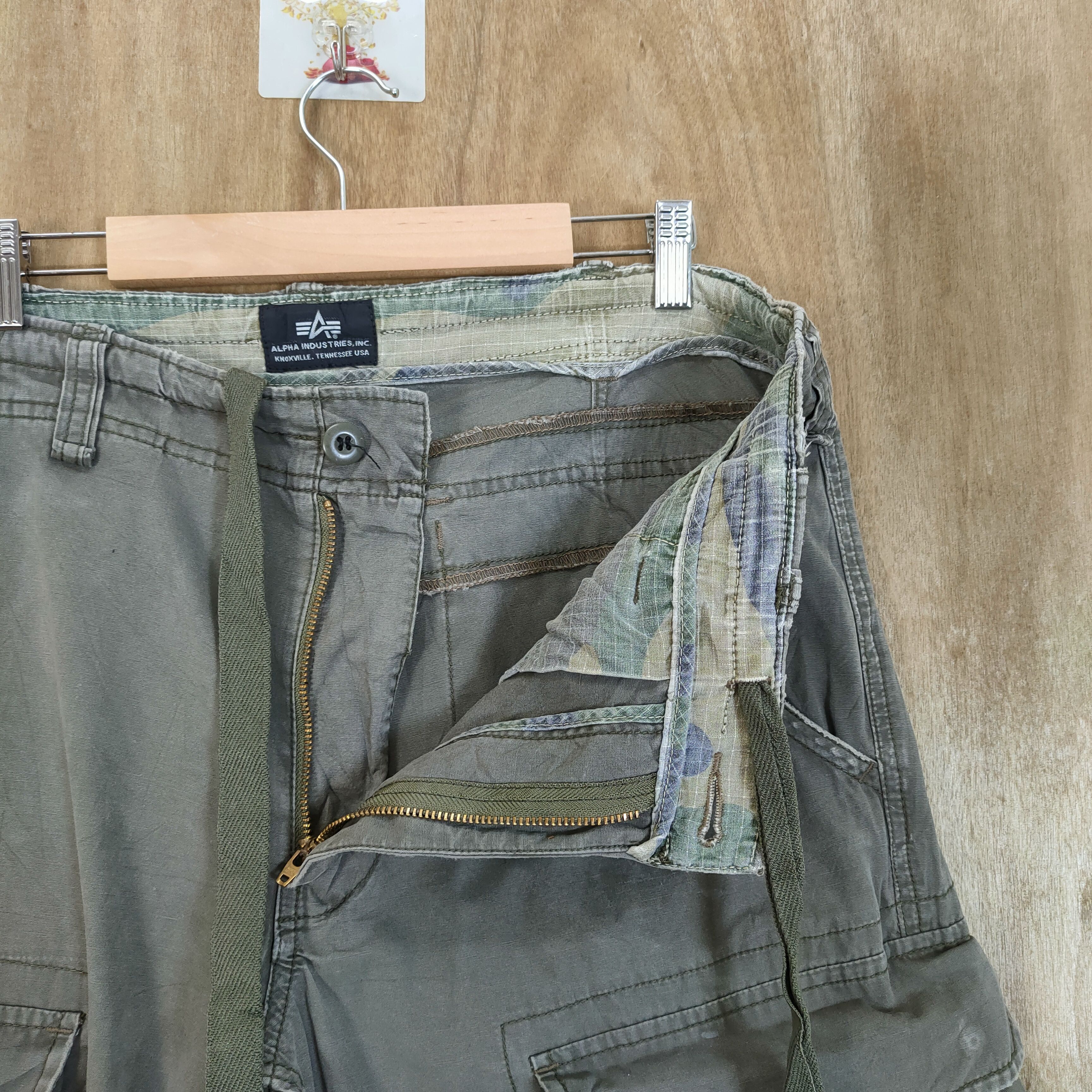Japanese Brand × Vintage VINTAGE FADED CARGO PANTS/ BONGADE CARGO PANTS Size US 36 / EU 52 - 7 Thumbnail