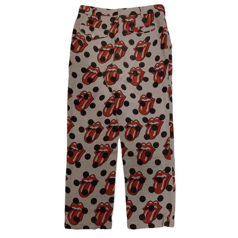 Comme des Garcons Homme Plus Comme Des Garçons Homme Plus 2006SS Rolling Stones Pants Size US 31 - 2 Thumbnail
