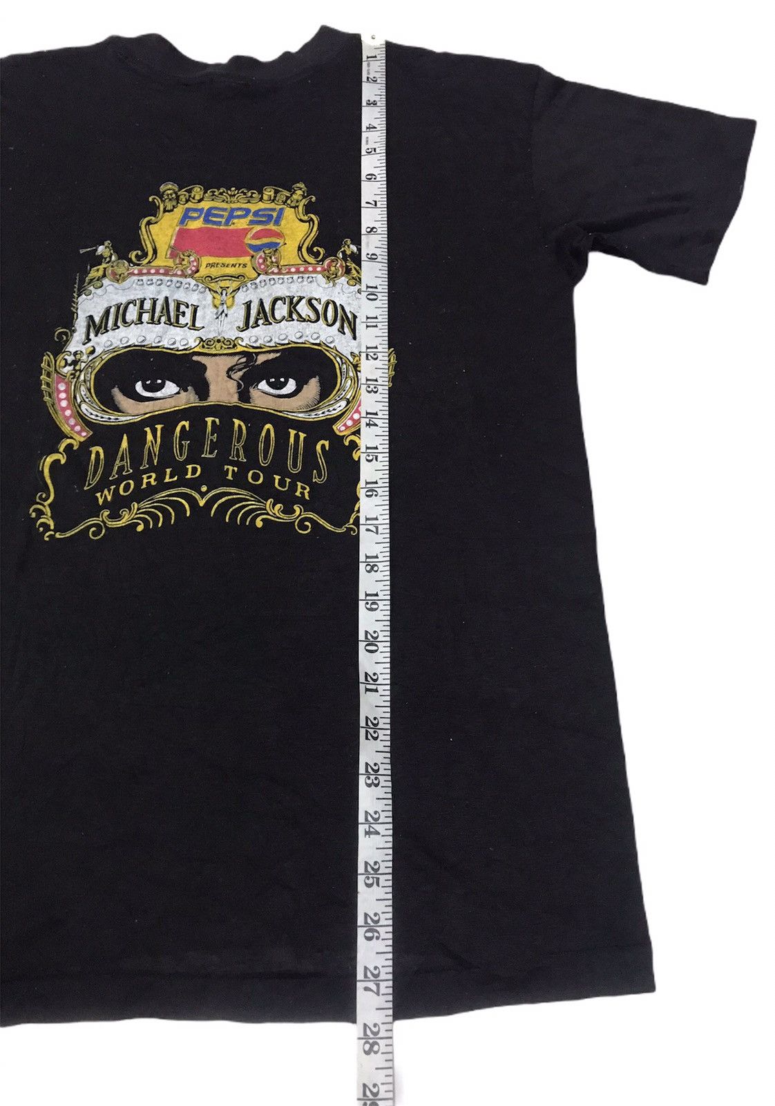Band Tees × Michael Jackson × Pepsi Vintage 90s MICHAEL JACKSON Kings Of Pop Tour T Shirt Size US S / EU 44-46 / 1 - 7 Thumbnail