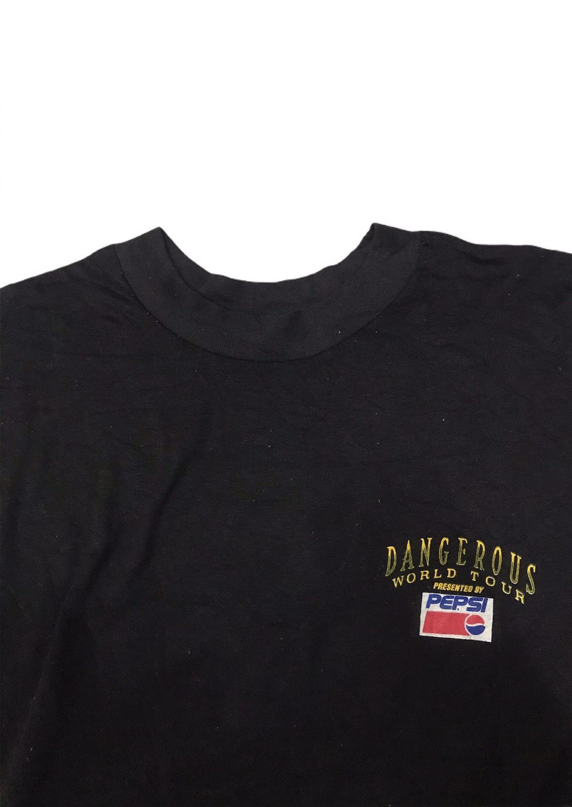 Band Tees × Michael Jackson × Pepsi Vintage 90s MICHAEL JACKSON Kings Of Pop Tour T Shirt Size US S / EU 44-46 / 1 - 6 Thumbnail